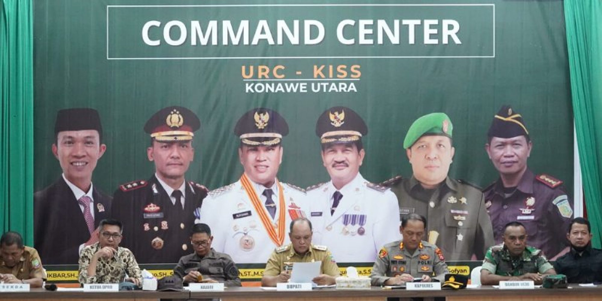 Pemda Konut, Kembali Menggelar Rakor Terkait Penanganan URC – Kiss Bersama Forkopimda dan Pemdes
