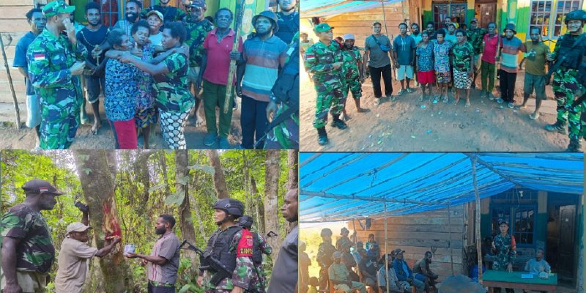 19 Tahun Bermasalah, Satgas Pamtas RI-PNG Yonif 725/Wrg Bantu Warga Perbatasan Selesaikan Sengketa Lahan
