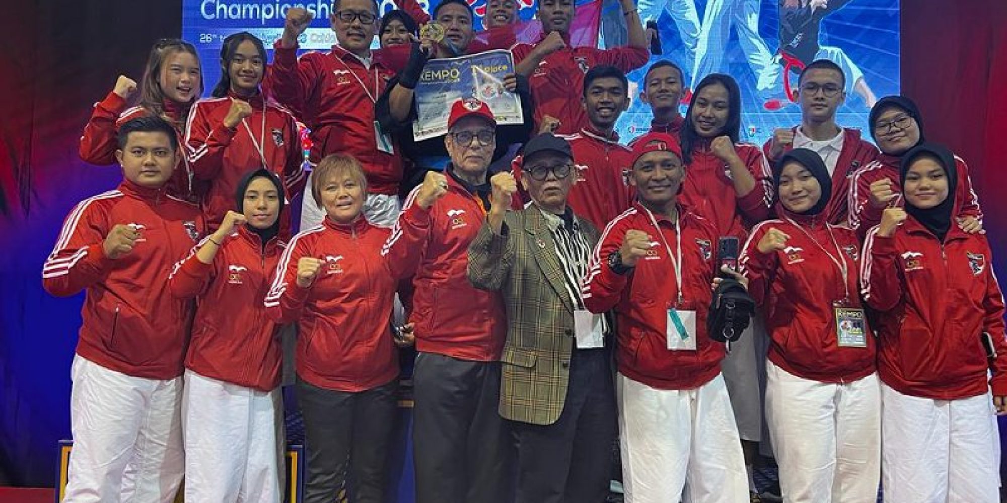 Ksatria Bumi Anoa Besok Kembali, 2 Emas 2 Perak Kejuaraan Kempo Dunia Jadi Torehan Prestasi