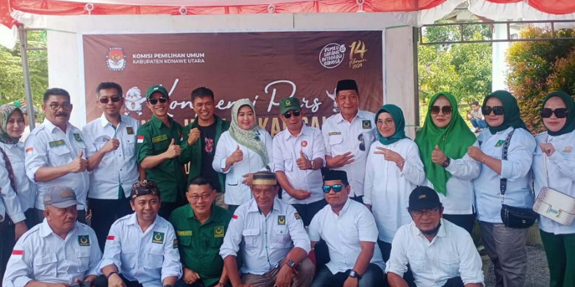 Resmi Daftarkan Bacaleg, PBB Konut Optimis Menang Pemilu 2024