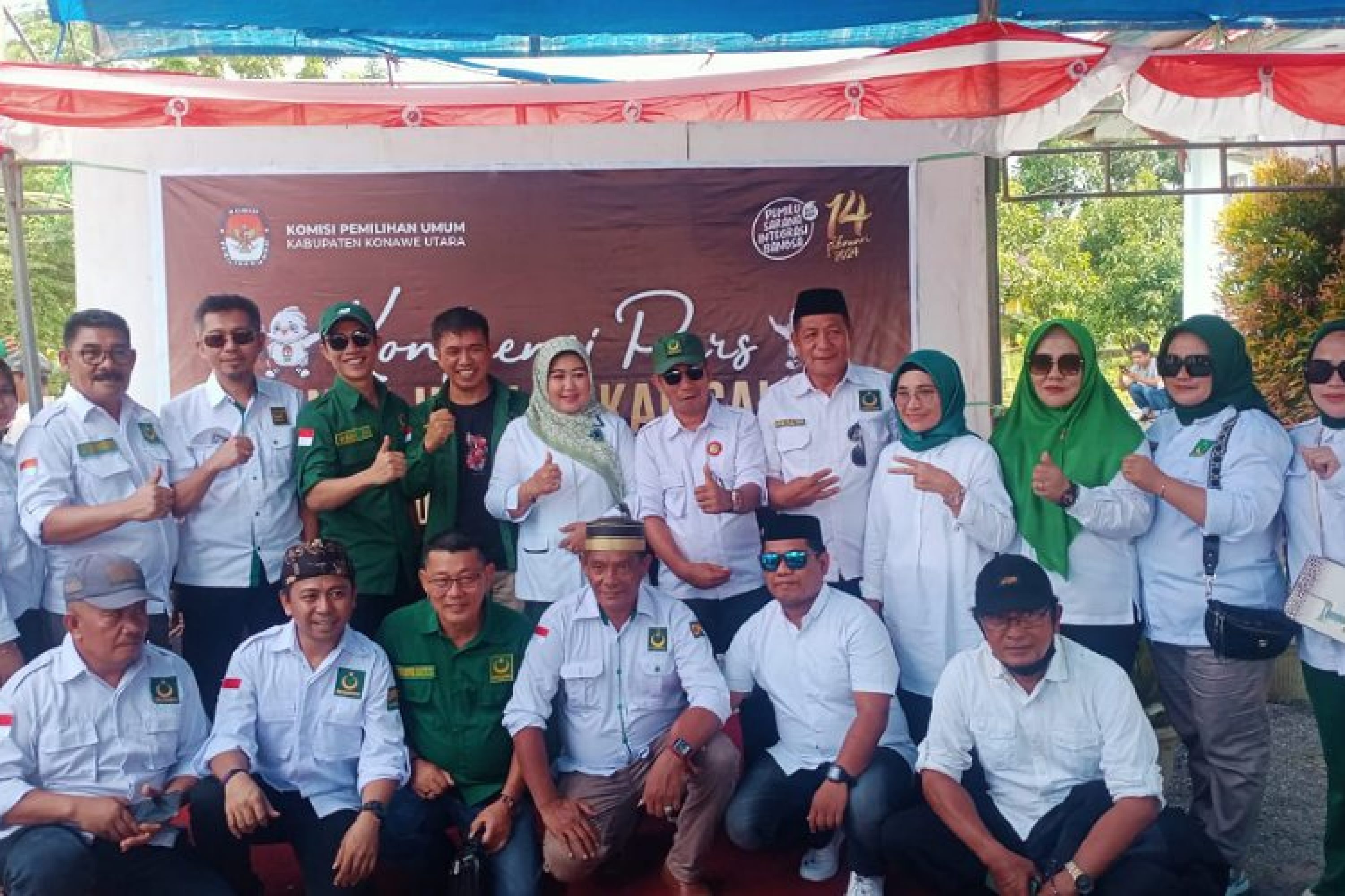 Resmi Daftarkan Bacaleg, PBB Konut Optimis Menang Pemilu 2024