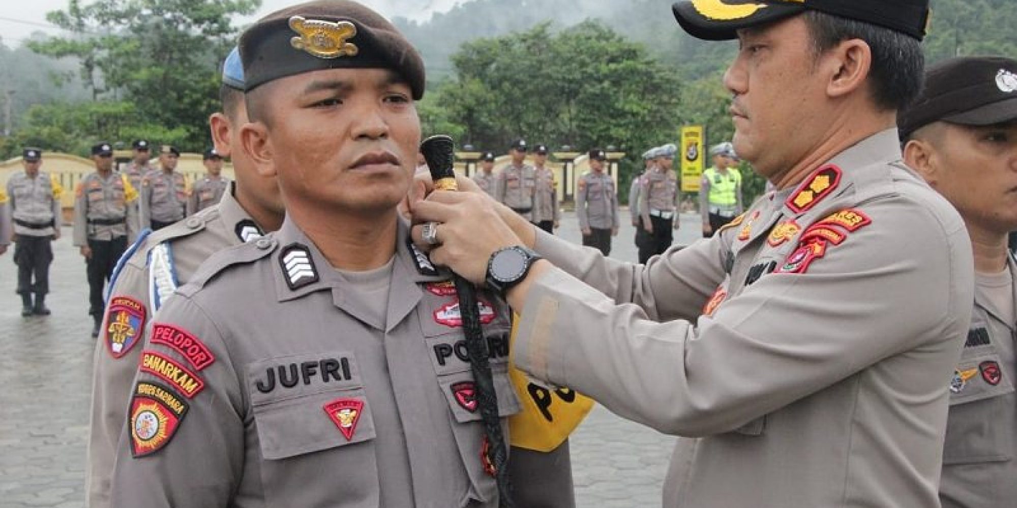 Kapolres Konut, Lounching 52 Polisi RW tersebar diseluruh Kecamatan di Konawe Utara