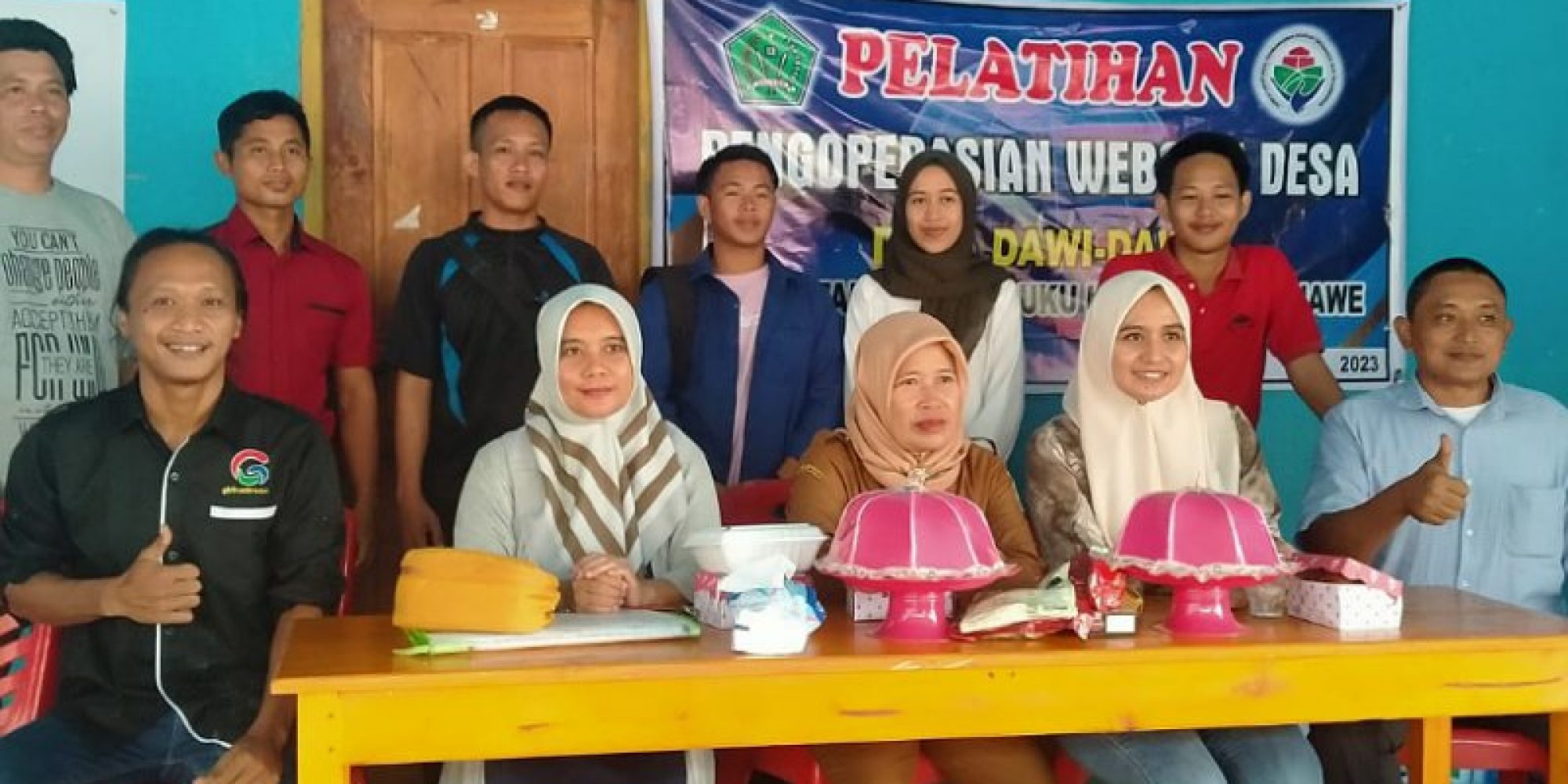Tingkatkan Pelayanan Dan Transparansi Pemdes Dawi – Dawi Gelar Pelatihan Website Desa