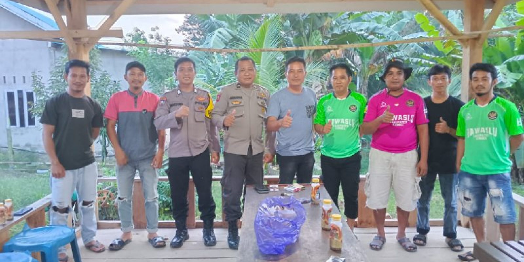 Ikut Turnamen KNPI Cup, Kapolsek Angata Ipda Muh. Avivin Optimis Sabet Juara