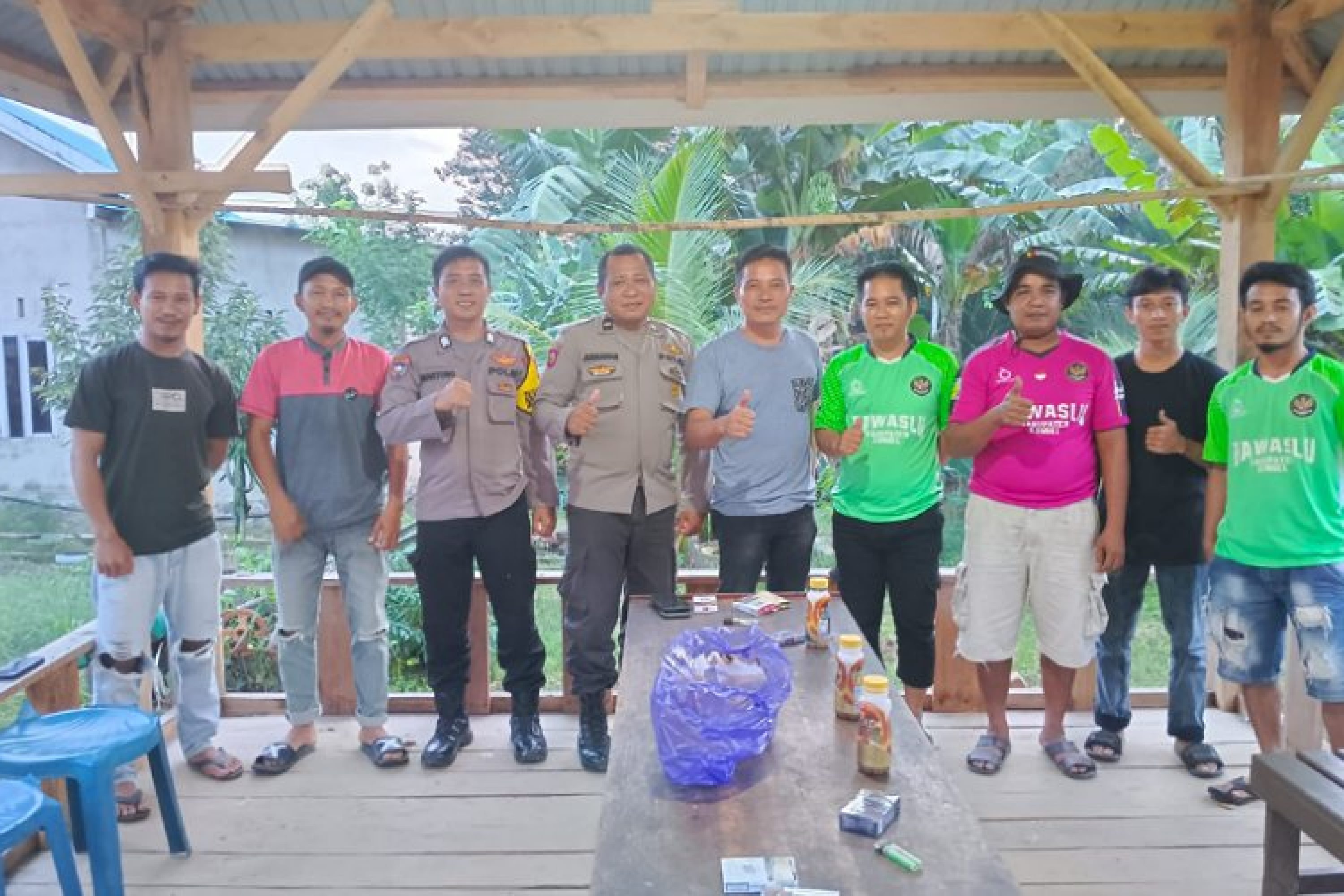 Ikut Turnamen KNPI Cup, Kapolsek Angata Ipda Muh. Avivin Optimis Sabet Juara