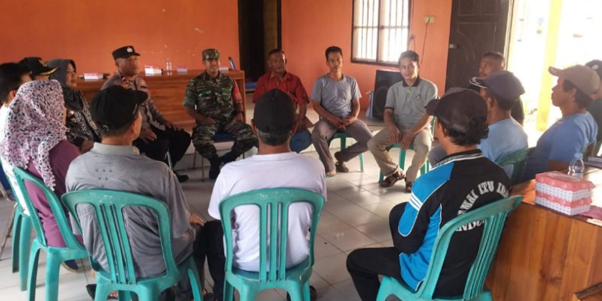 Kembali Gelar Curhat Dan Ngopi Bareng, Polsek Mowila Siap Tindak Lanjuti Keluhan Warga