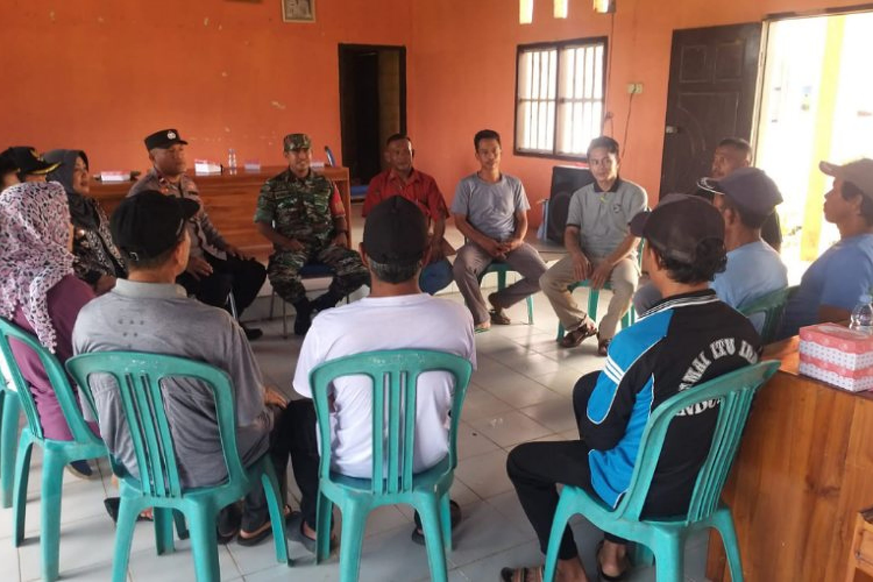 Kembali Gelar Curhat Dan Ngopi Bareng, Polsek Mowila Siap Tindak Lanjuti Keluhan Warga