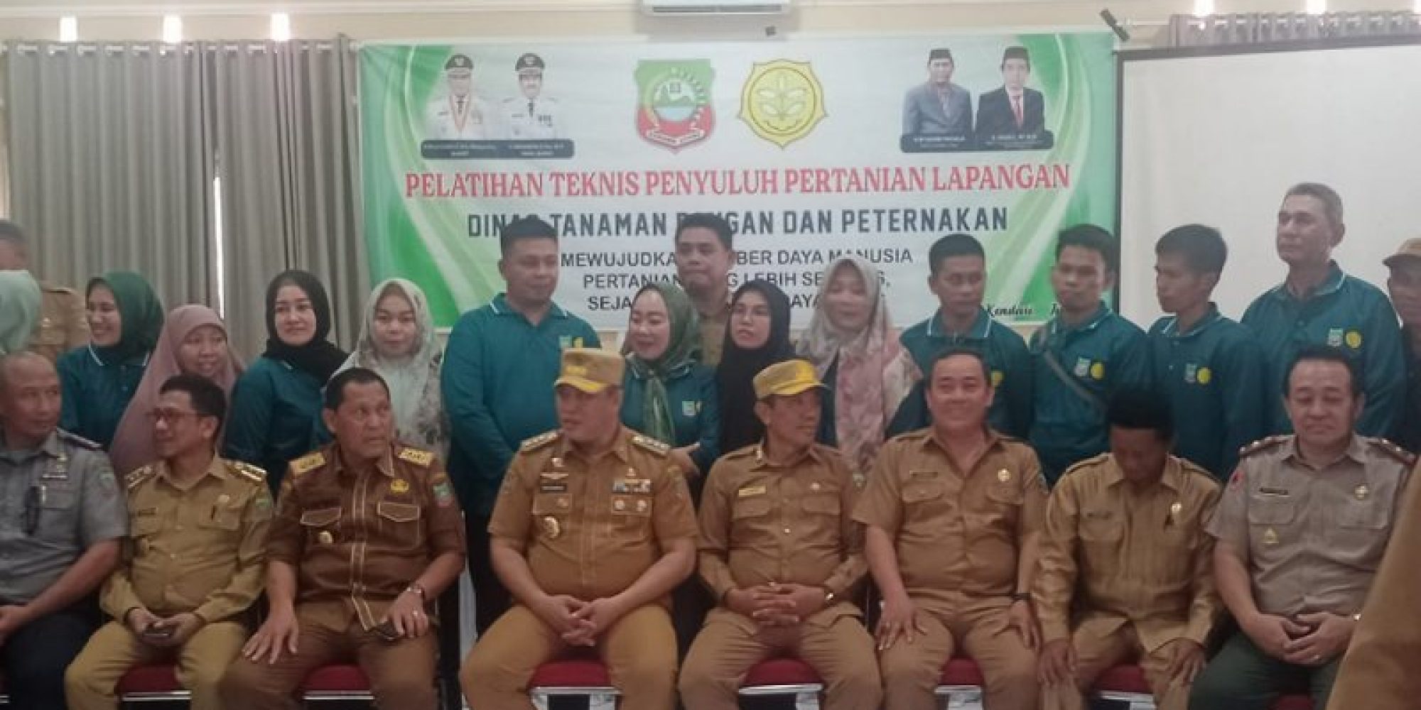 H. Ruksamin Resmi Resmi Buka Pelatihan Penyuluhan Pertanian Dinas Pertanian Dan Peternakan Konut