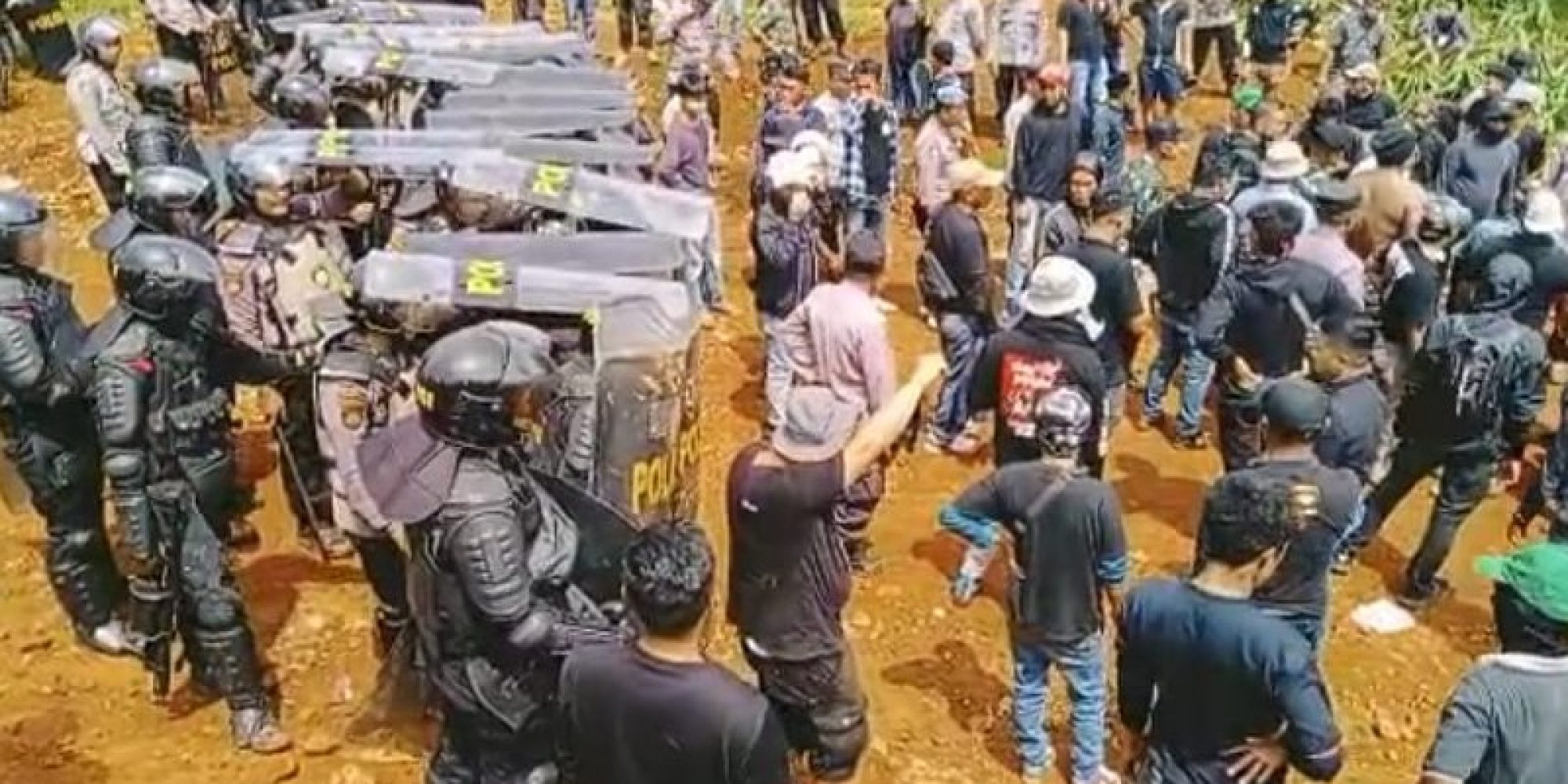 Tagih Janji PT. Antam Yang Bakal Melibatkan Masyarakat lokal Dan Ganti Rugi Lahan, Ribuan Masyarakat Gelar Unras Di Konut