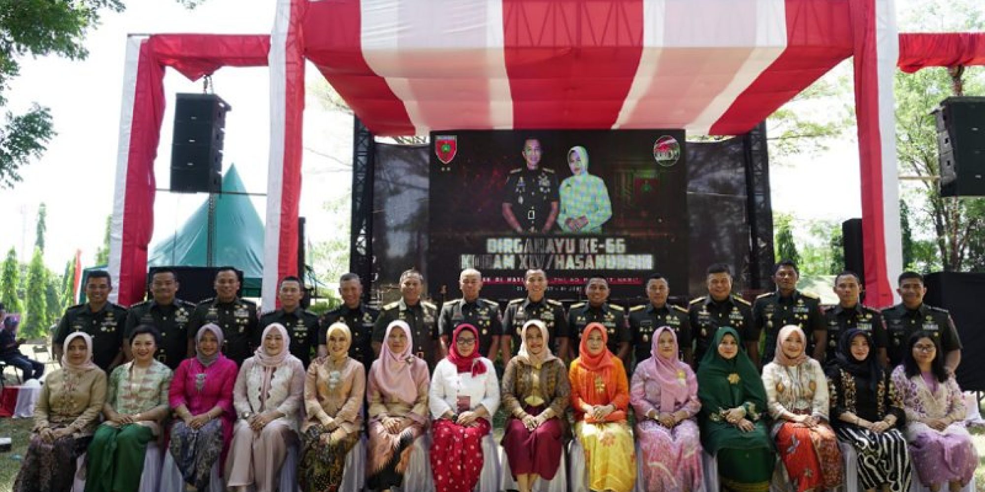 Pangdam XIV/Hsn Lounching Sepeda Motor Ambulance, Bedah Rumah Dan Bedah Halaman