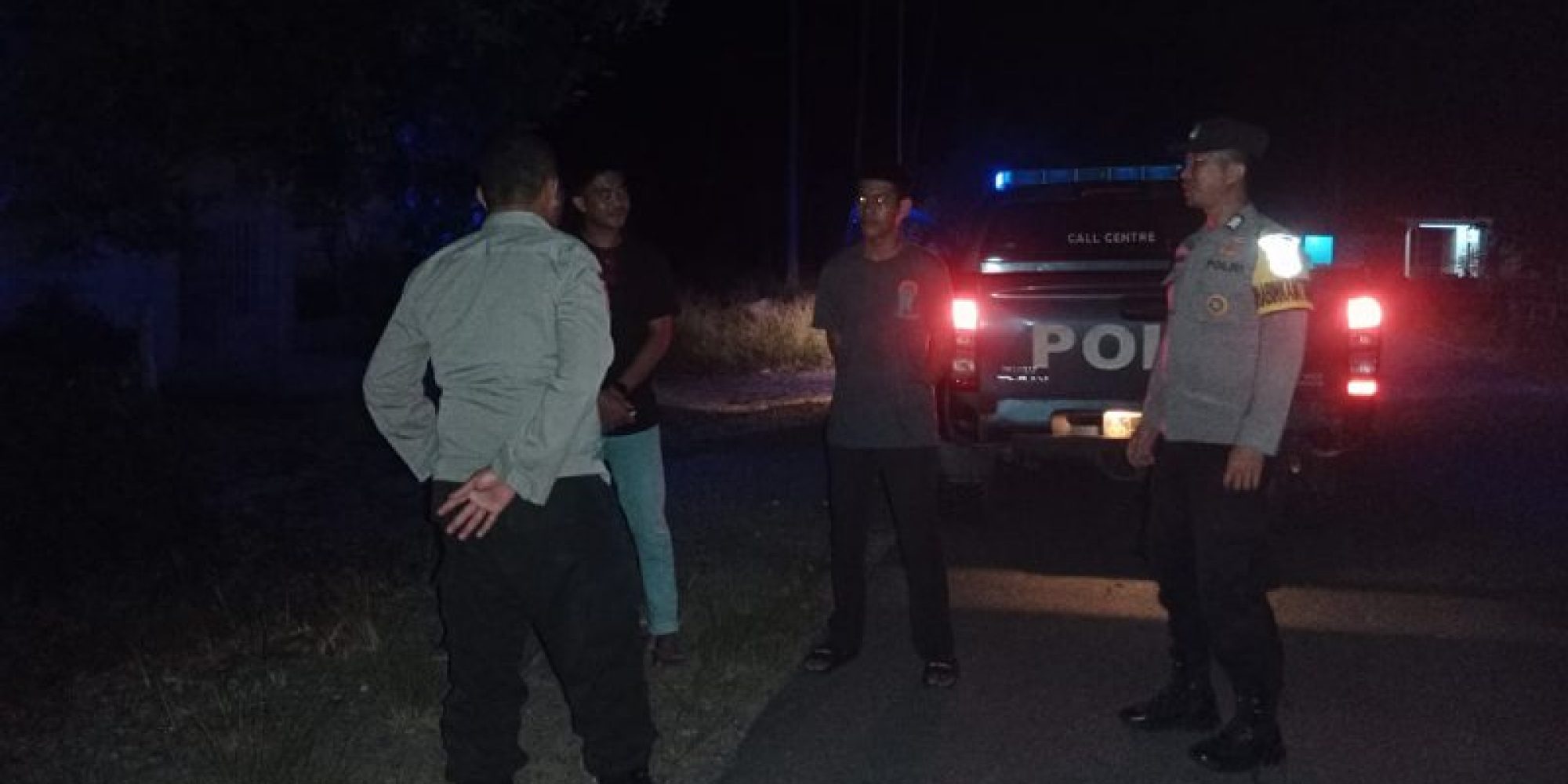 Jaga Kamtibmas Di Wilayah Hukum, Polsek Angata Intens Laksanakan Patroli Malam