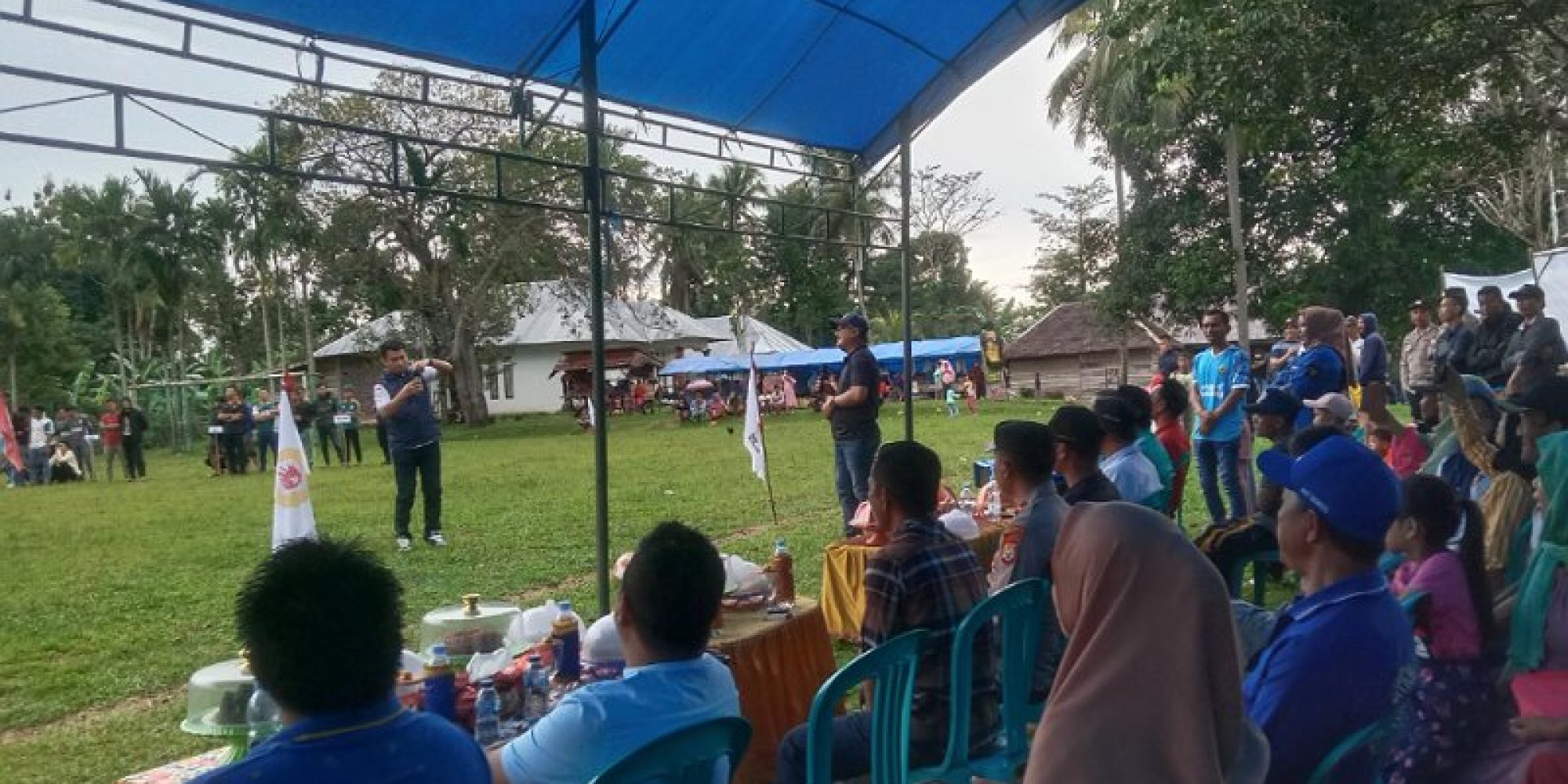 Ketua Koni Konsel, Adi Jaya Putra (AJP) Buka Turnamen KNPI CUP 1 Di Angata