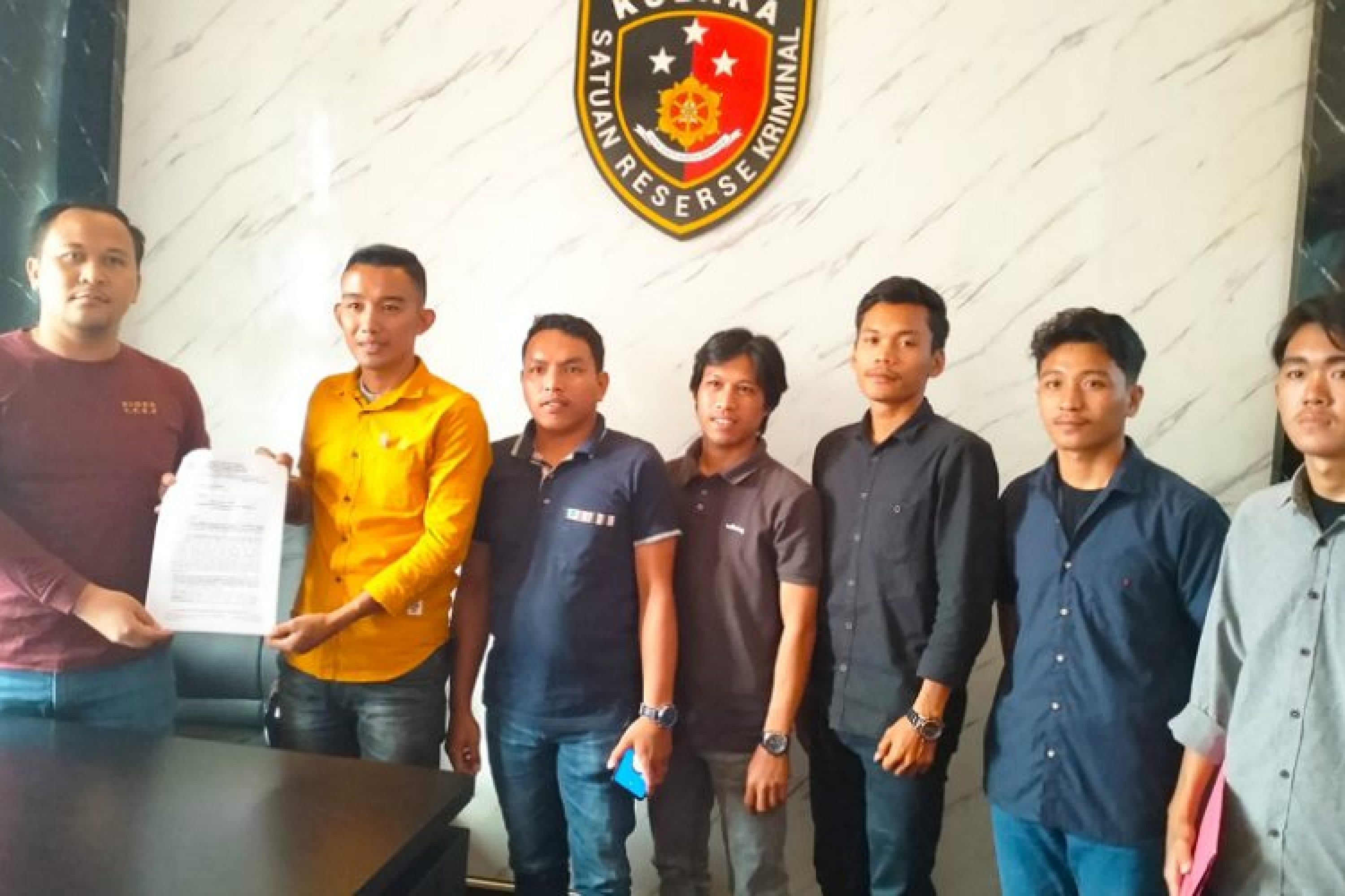DPD LAKI Sultra Audiens Bersama Polres Kolaka Terkait Mafia Ilegal Pulau Maniang