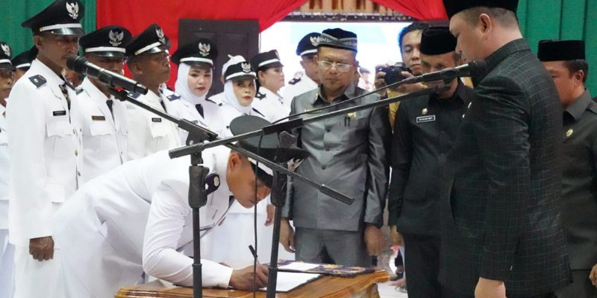 Sebanyak 78 Kades terpilih masa jabatan tahun 2023-2029 Resmi Dilantik Bupati Konut