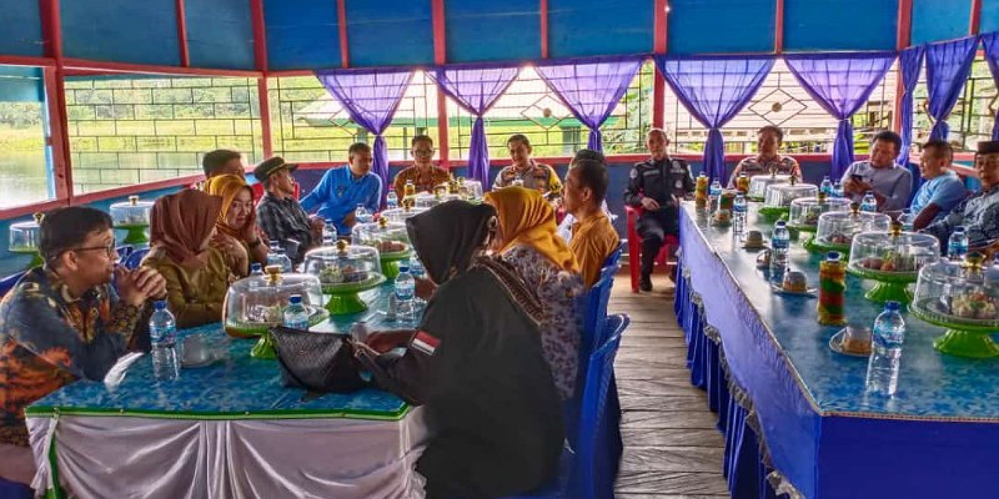 Gelar Safari Kamtibmas di Kec Angata, Kapolres Konsel  Minta Kades Berperan Aktif Jaga Kamtibmas Dan Bentuk FKPM