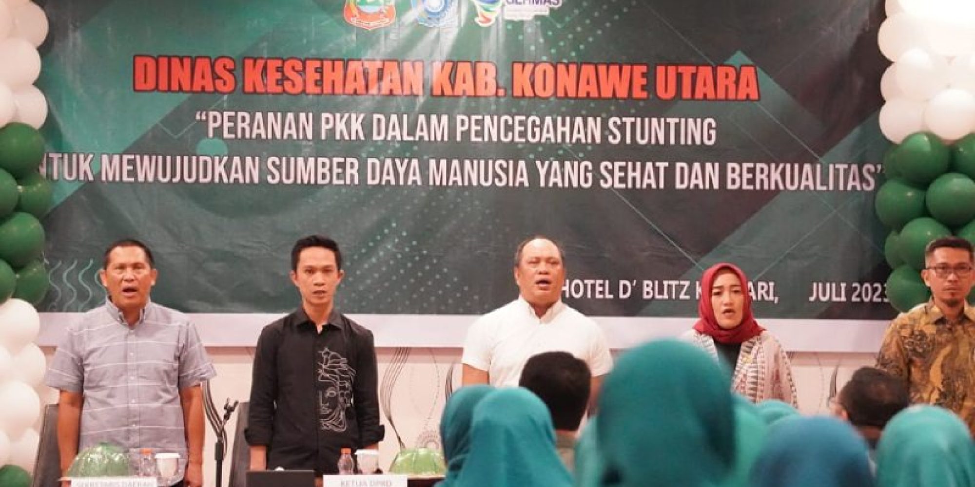 Pemda Konut Bersama Dinkes Gelar sosialisasi, Serta Peran PKK Dalam Pencegahan Stunting