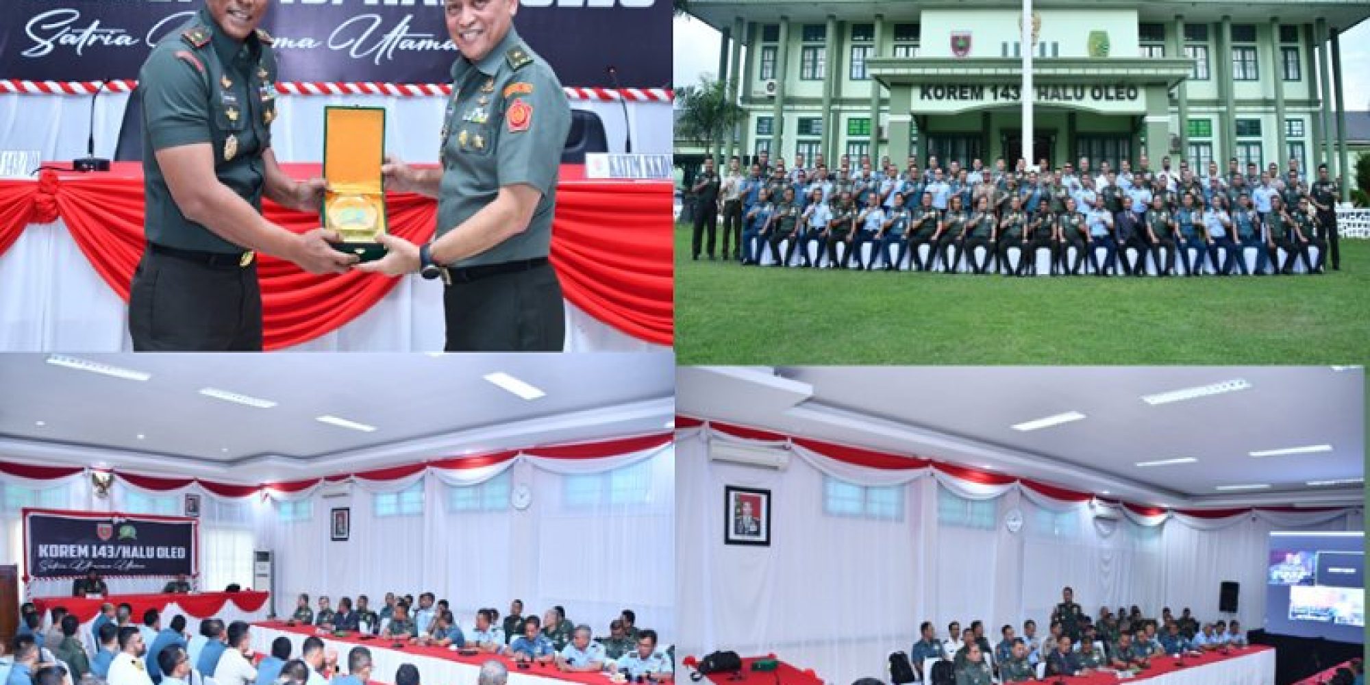 Danrem 143/HO Terima Kunjungan Pasis Dikreg LI Sesko TNI TA 2023