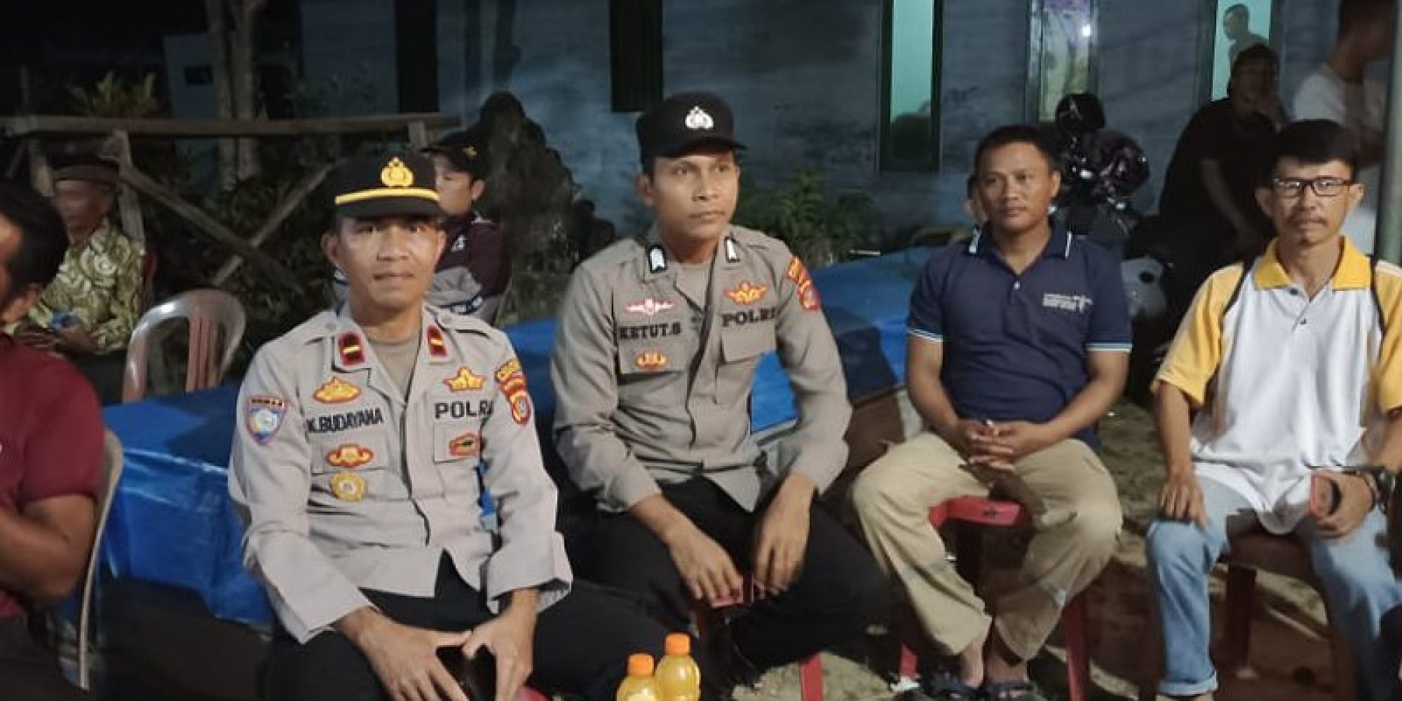 Ciptakan Rasa Aman di Tengah Masyarakat, Polsek Mowila  Rutin Laksanakan Patroli Malam
