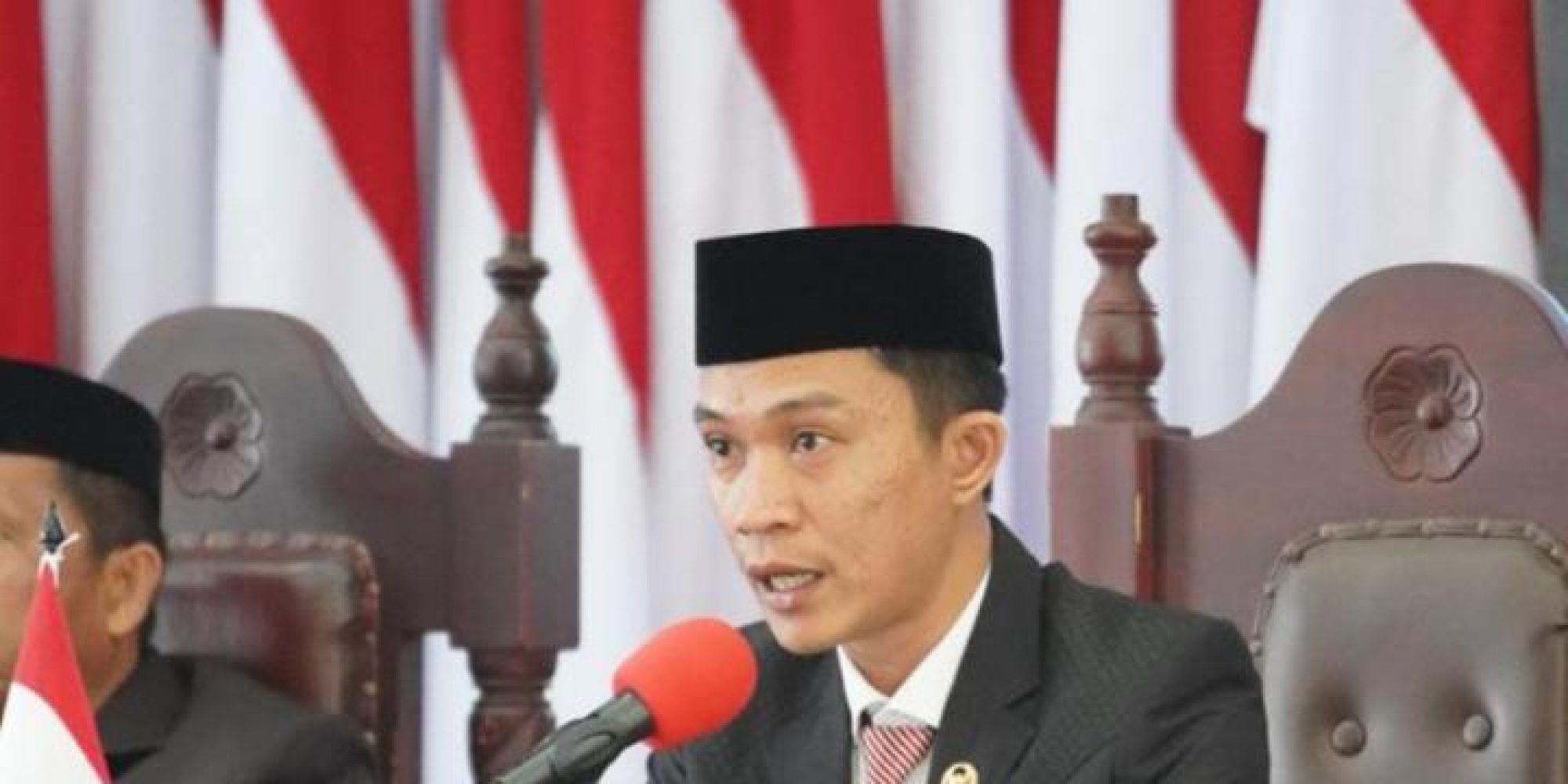 Peringati HUT RI ke-78 DPRD Konut Bersama Pemda Dengarkan Pidato Kenegaraan RI 