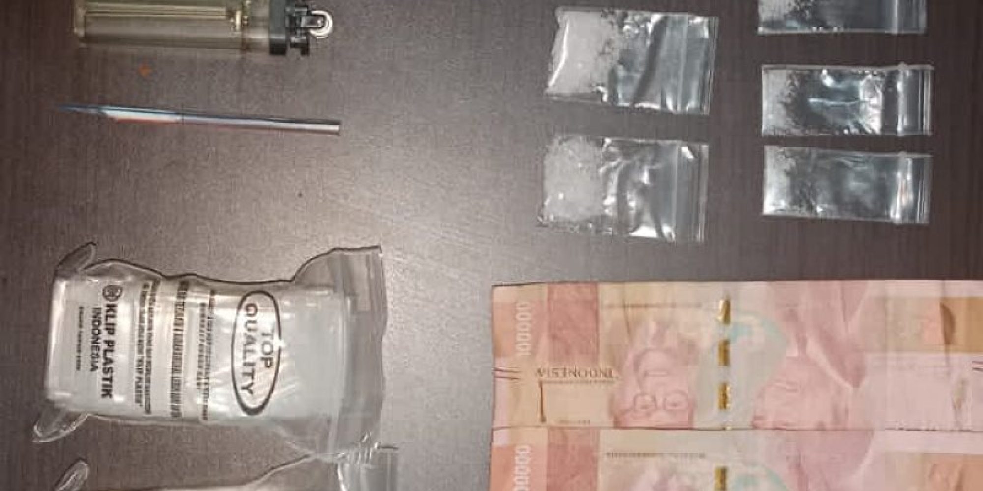 Polres Konawe Utara Ungkap 4,45 Gram Narkotika Jenis Shabu Siap Edar