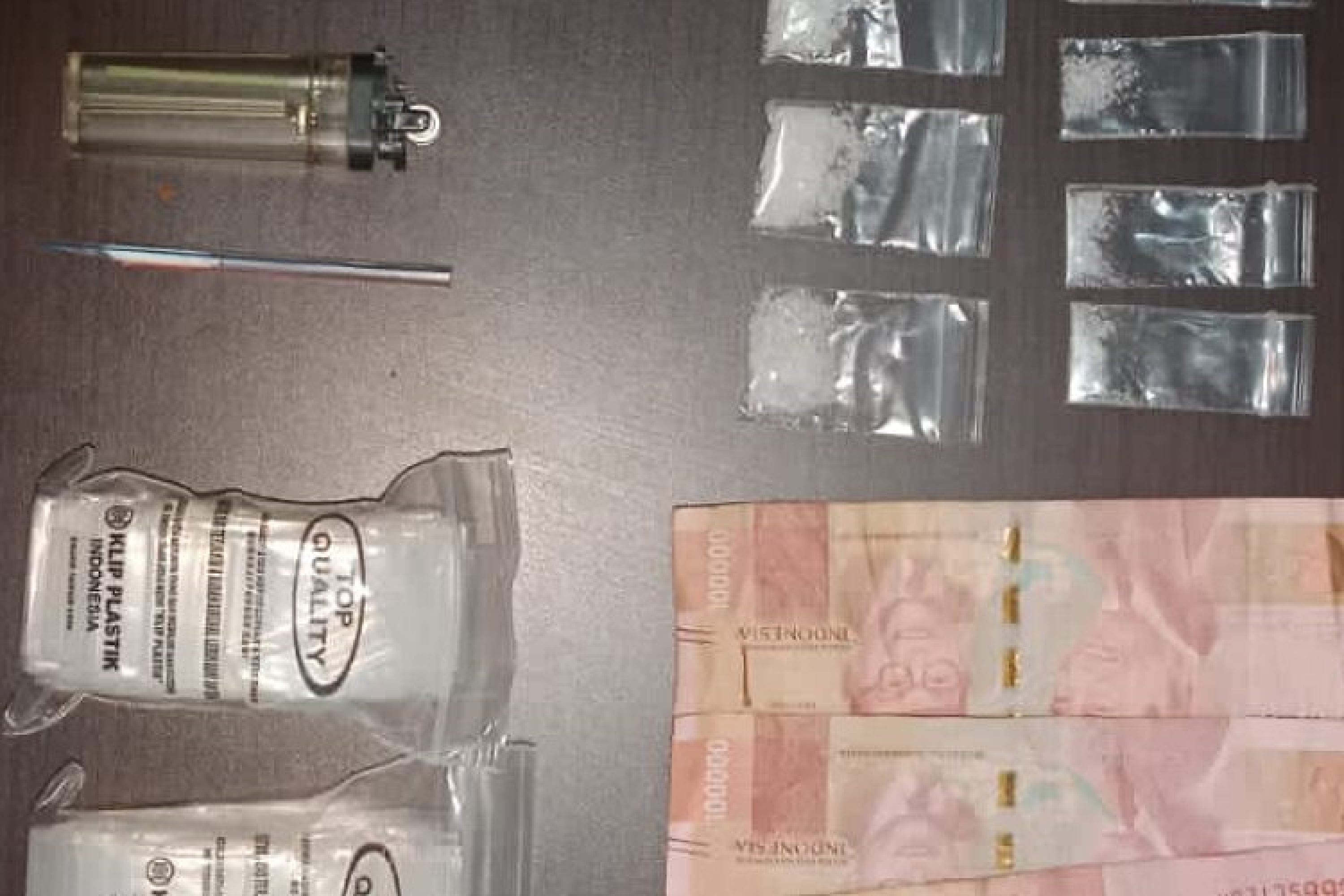 Polres Konawe Utara Ungkap 4,45 Gram Narkotika Jenis Shabu Siap Edar