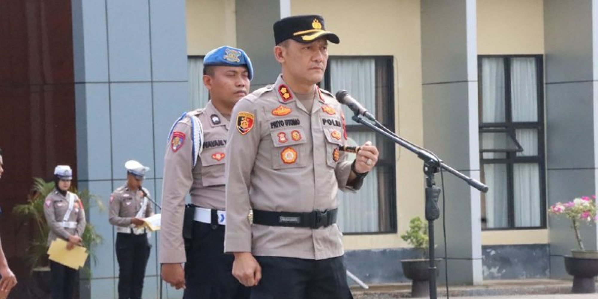 Kapolres Konut Pimpin Apel Gelar Pasukan Operasi Zebra Anoa 2023, Berikut Sasarannya