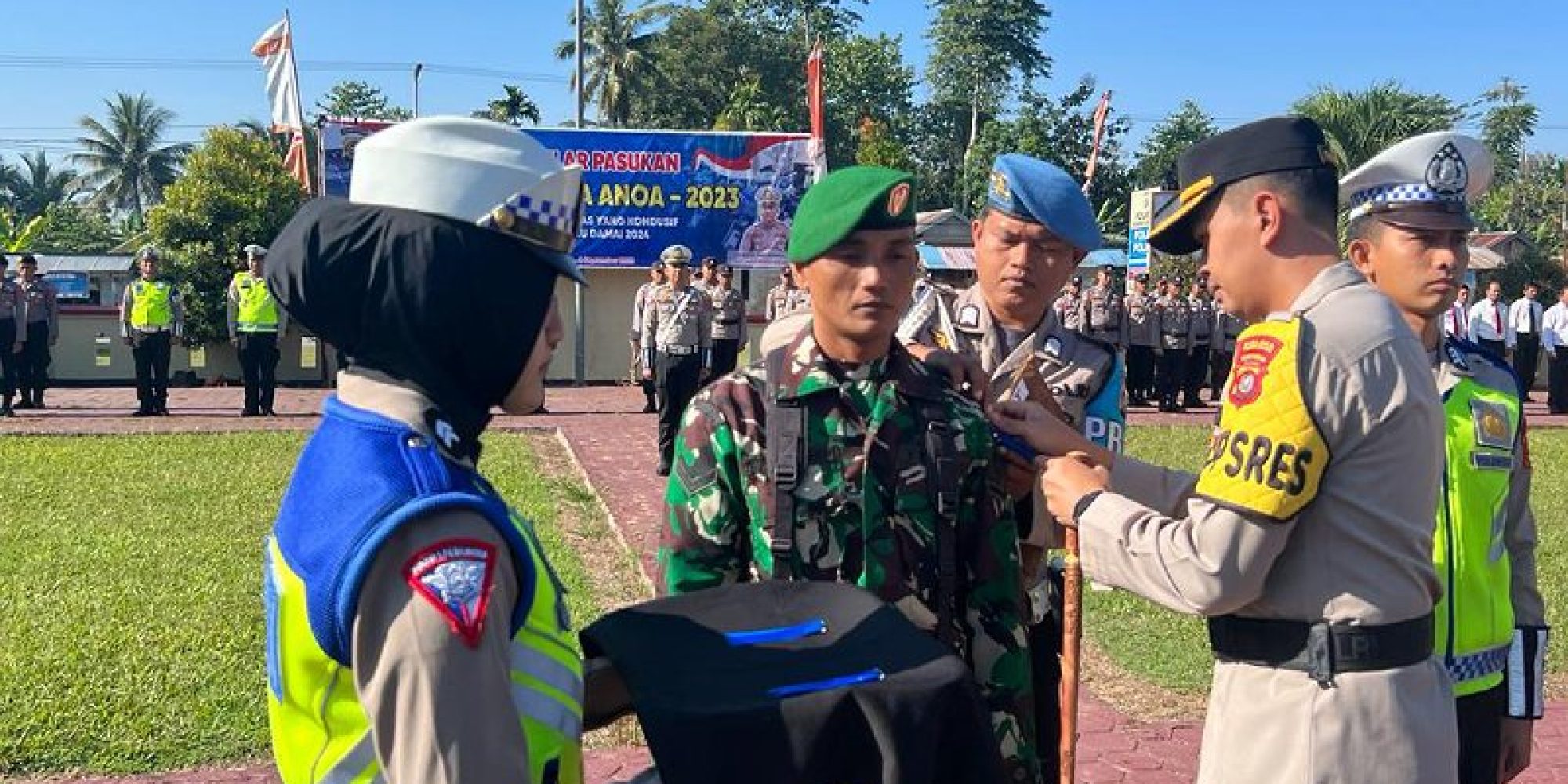 AKBP Wisnu Wibowo, SH, SIK, M.Si Pimpin Apel Gelar Pasukan Operasi Zebra Anoa 2023, Ini Sasaran Operasi