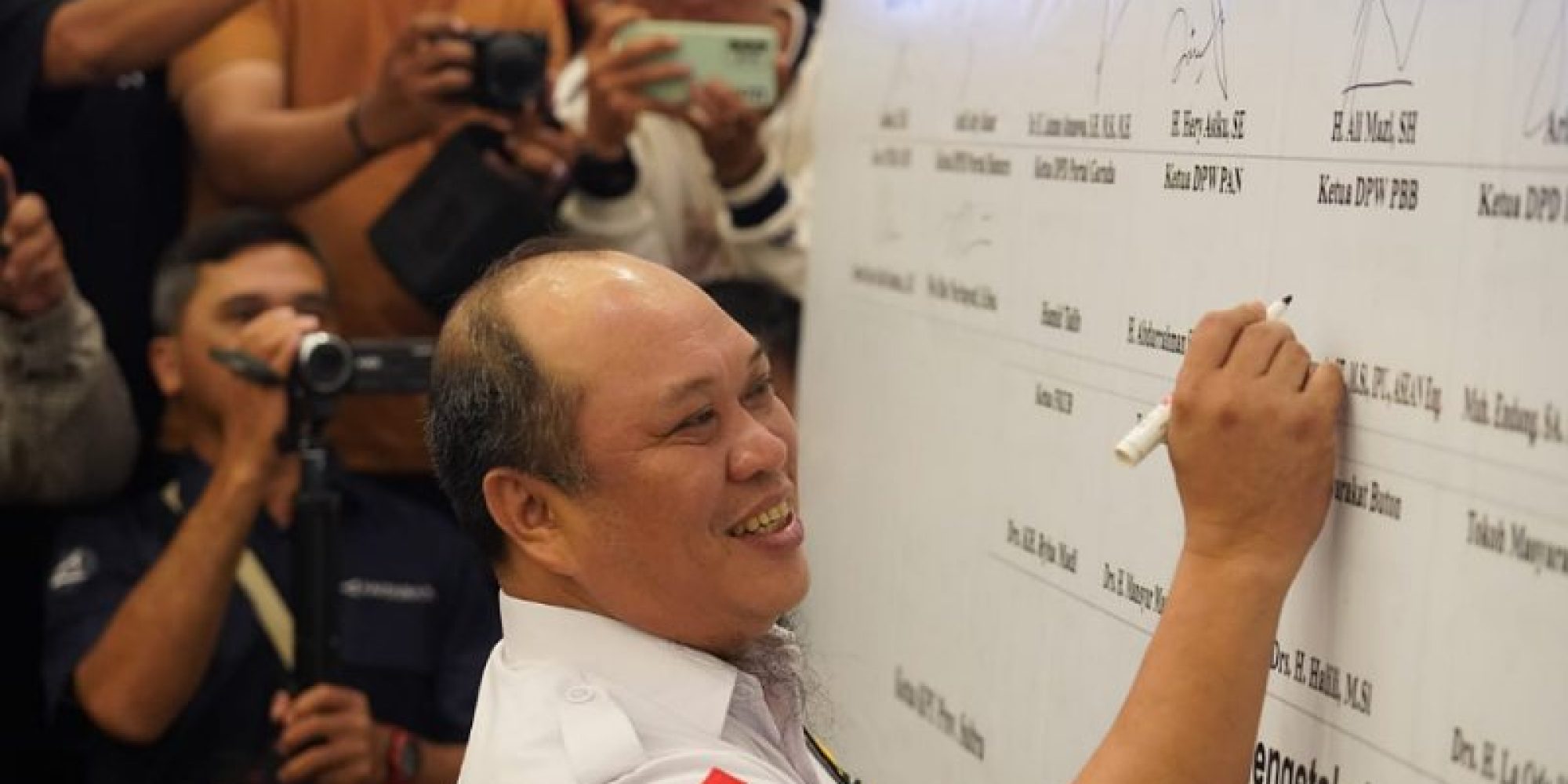 Menyongsong Kontestasi pemilu 2024, 17 Partai Politik Gelar Deklarasi Damai
