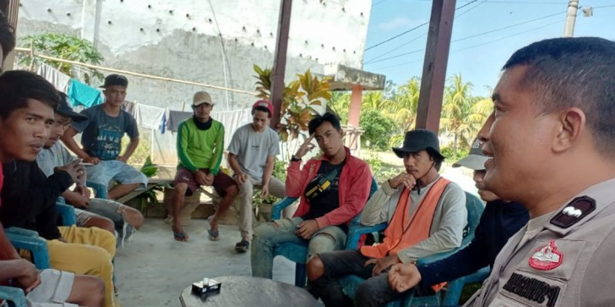 Polsek Mowila Terima Curhatan Warga Terkait Hewan Ternak Masih Bebas Berkeliaran
