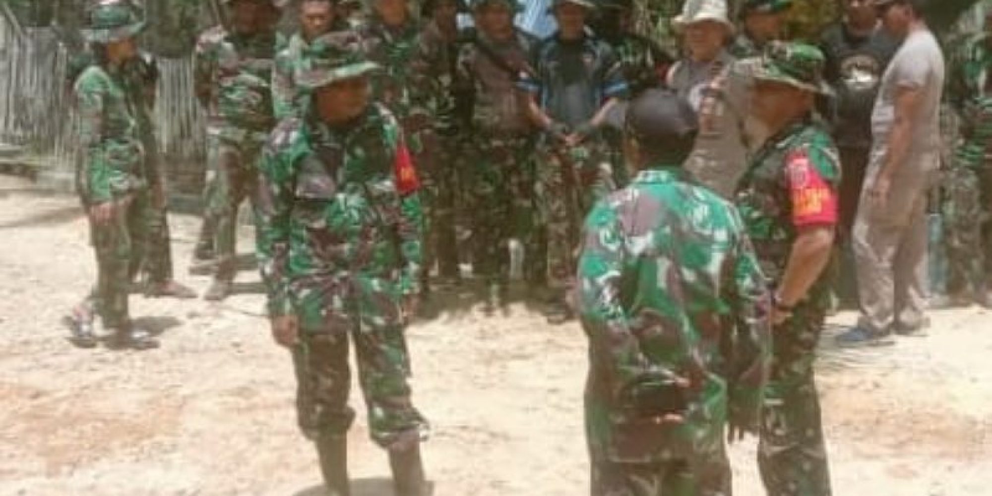 Dandim Muna Selaku Dansatgas TMMD 118, Tinjau Langsung Pelaksanaan TMMD