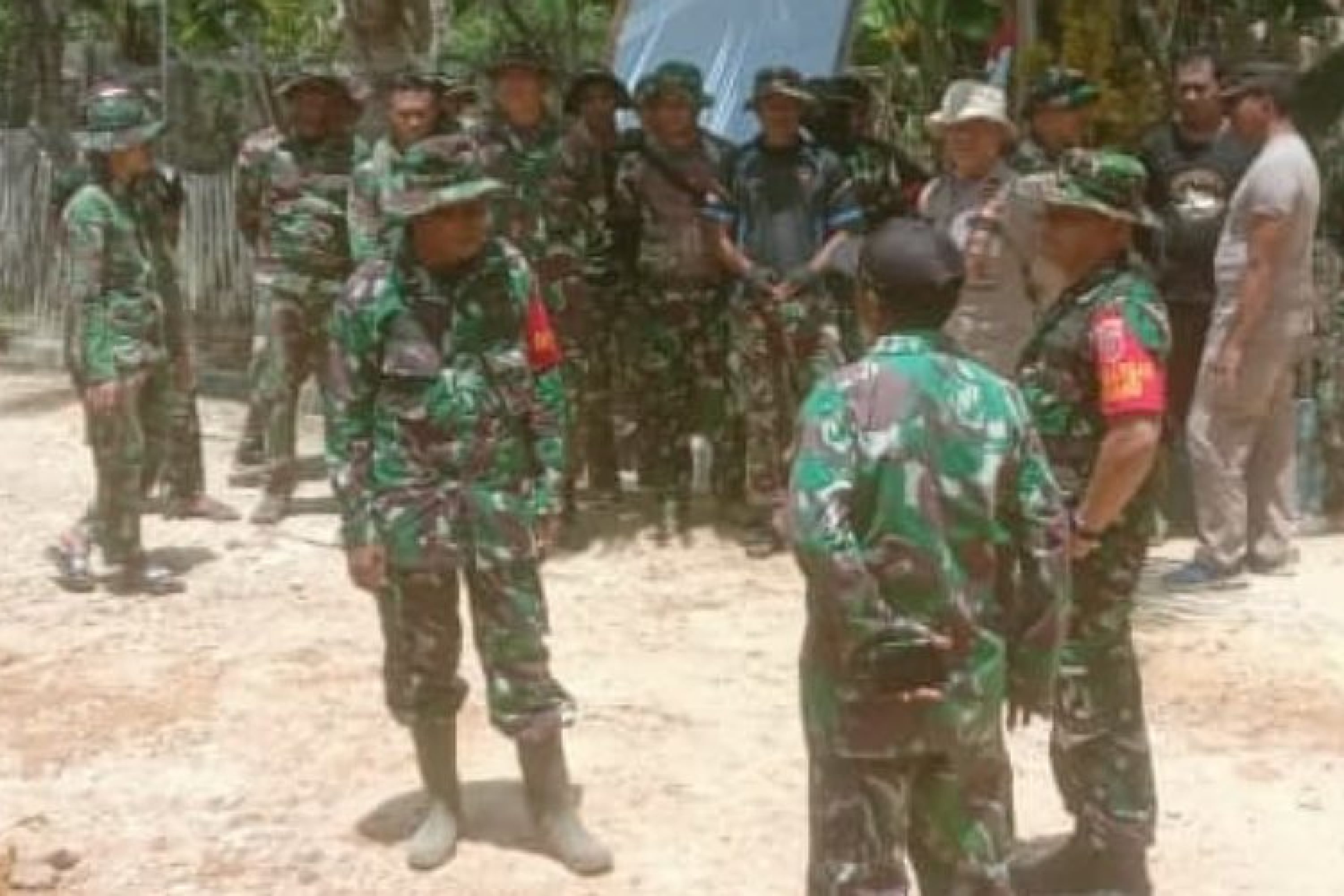 Dandim Muna Selaku Dansatgas TMMD 118, Tinjau Langsung Pelaksanaan TMMD