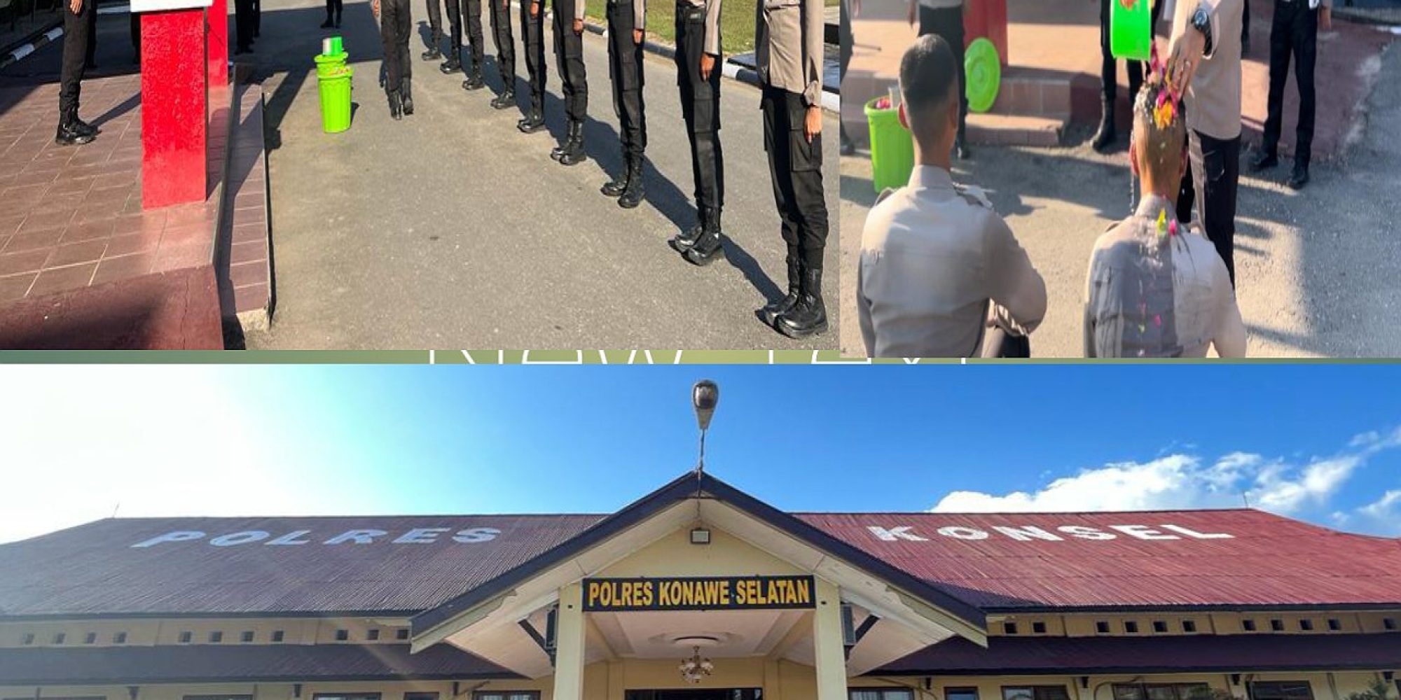 Tingkatkan Pelayanan Kepada Masyarakat, Polres Konsel Terima Penambahan 10 Personil Bintara Remaja
