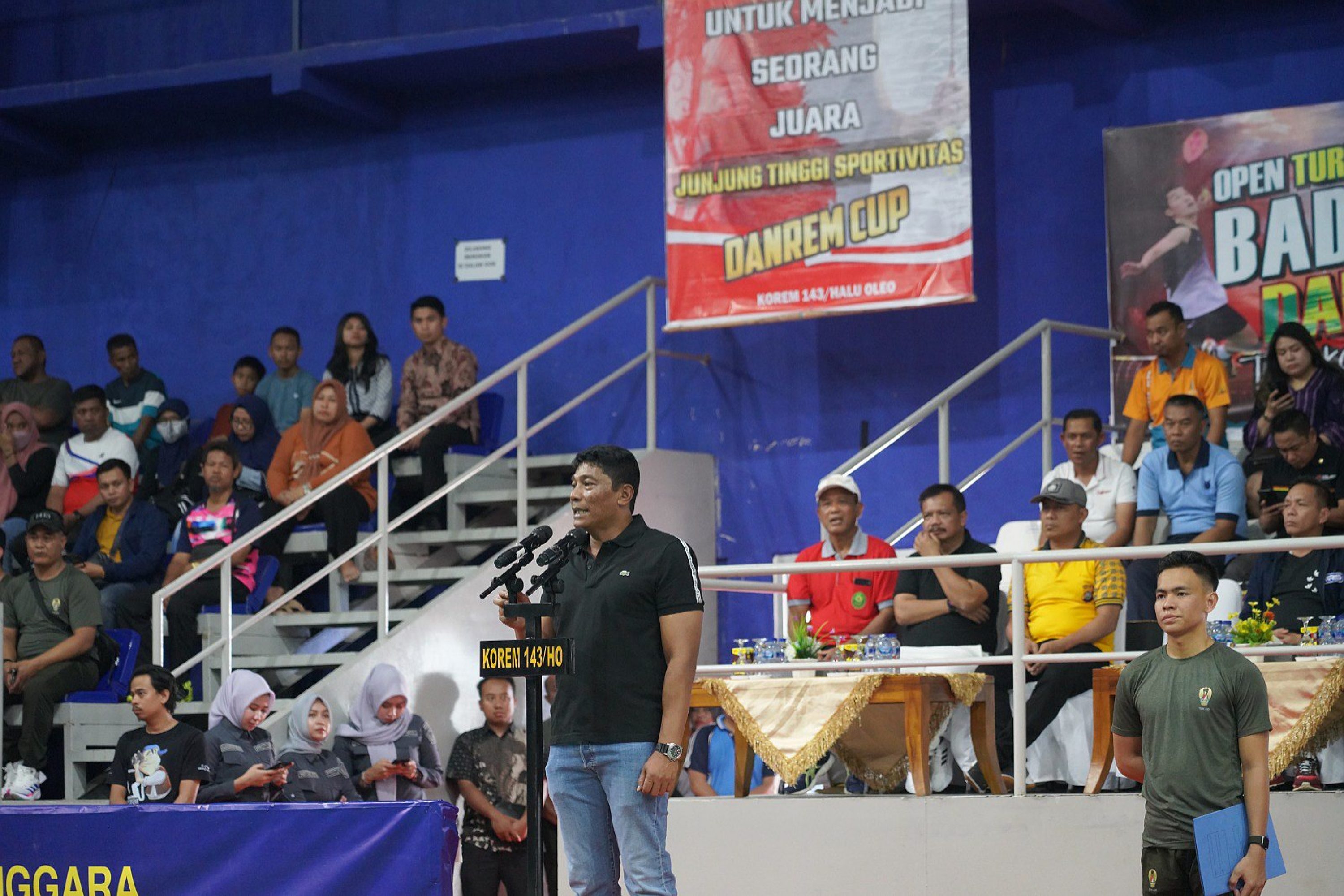 Open Turnamen Badminton Danrem Cup 2023 Resmi Bergulir