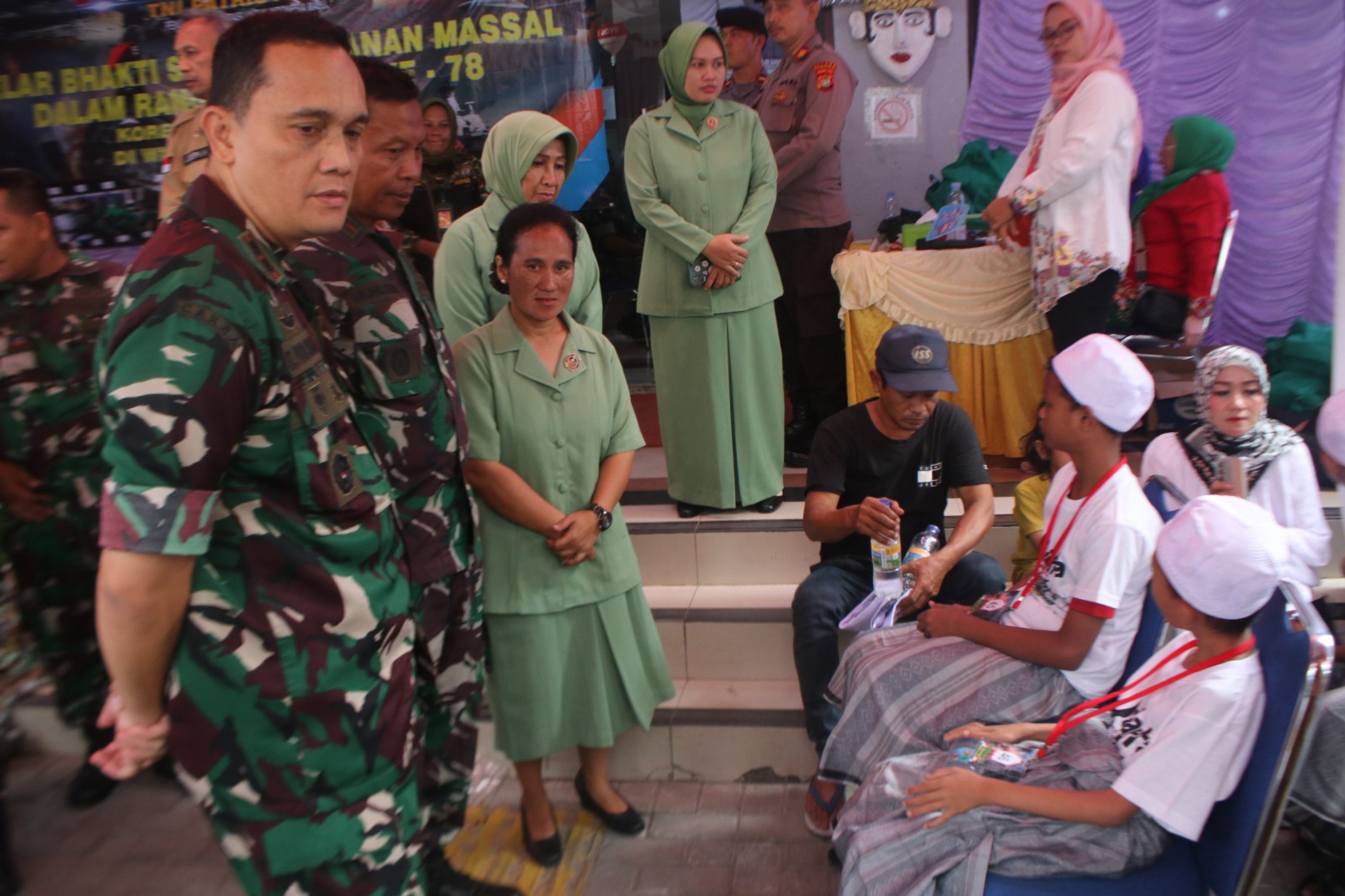 Khitanan Massal, Wujud Kepedulian Abituren Akmil 2001 di Wilayah Binaan Kodim 0503/JB