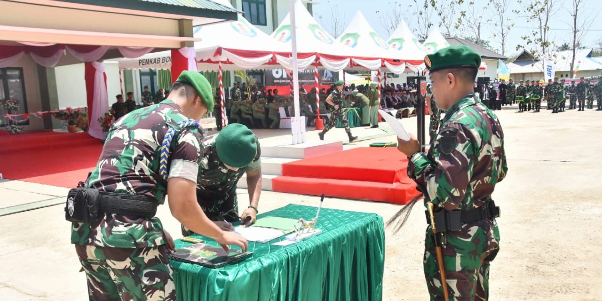 Resmikan Kodim 1431/Bombana, Pangdam XIV/Hsn Harap Hadirkan Situasi Keamanan Yang Kondusif, Khususnya Menjelang Pemilu 2024