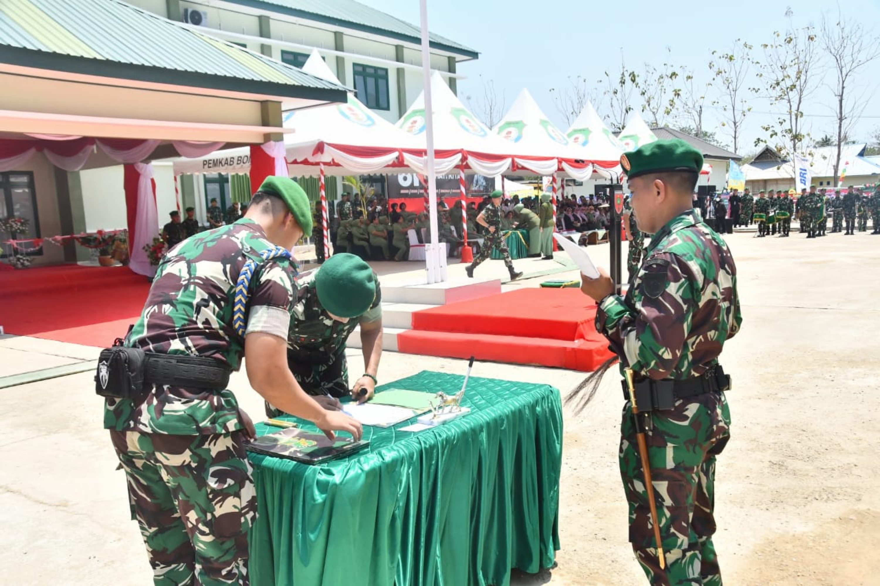 Resmikan Kodim 1431/Bombana, Pangdam XIV/Hsn Harap Hadirkan Situasi Keamanan Yang Kondusif, Khususnya Menjelang Pemilu 2024
