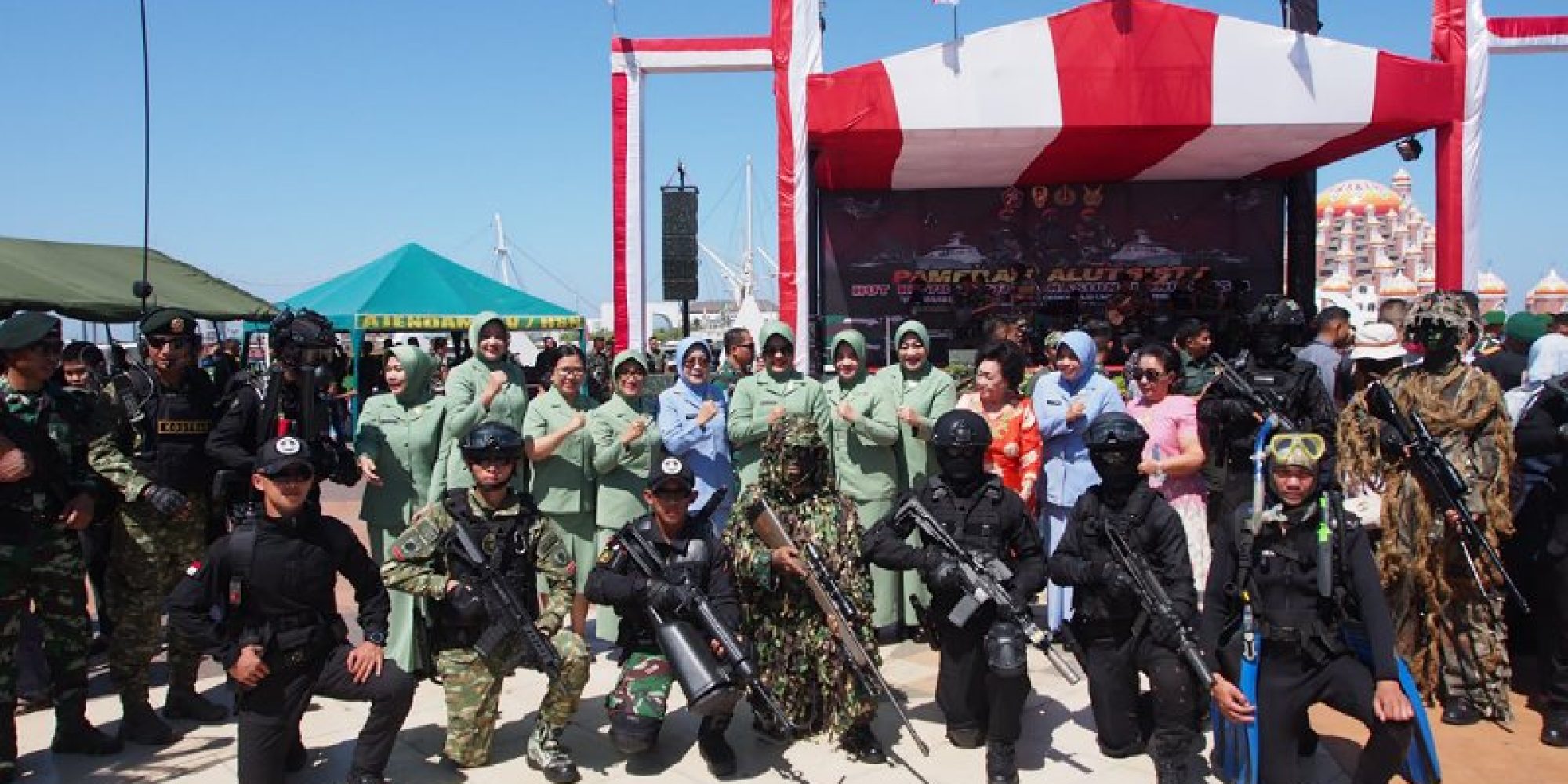 HUT TNI Ke – 78, Pangdam XIV/Hsn Berharap Masyarakat Lebih Dekat Serta Bangga Dengan TNI