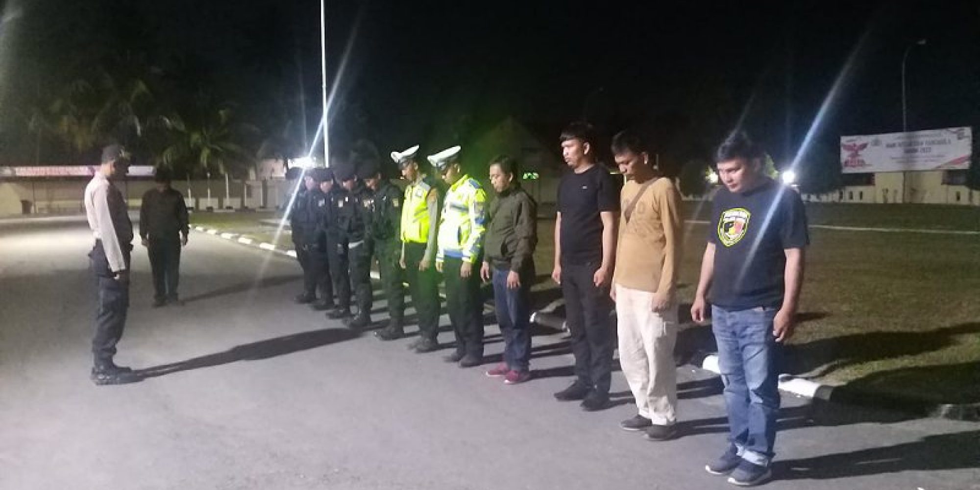 Berikan Rasa Aman, Polres Konsel Gelar Patroli Malam Tingkatkan Keamanan Lingkungan