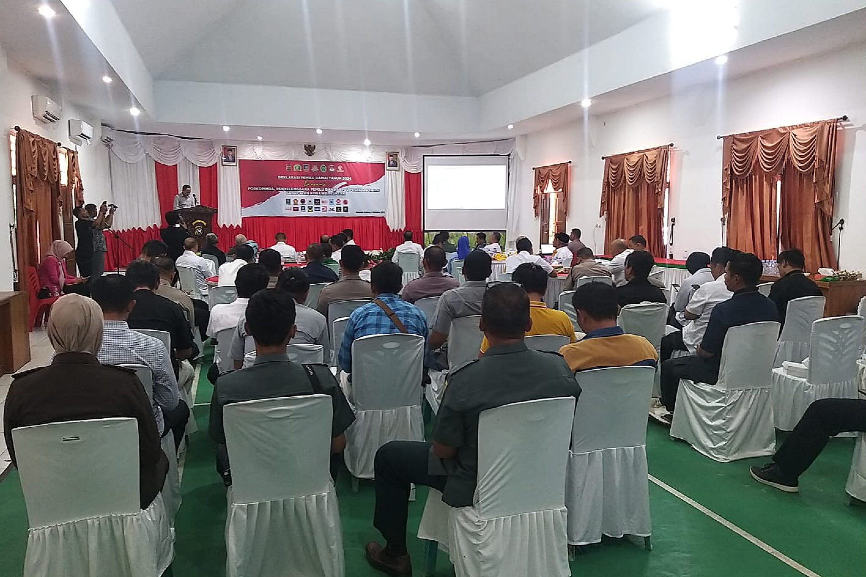 Pastikan Situasi Aman dan Kondusif Saat Pemilu 2024, Polres Konsel Gelar Deklarasi Damai