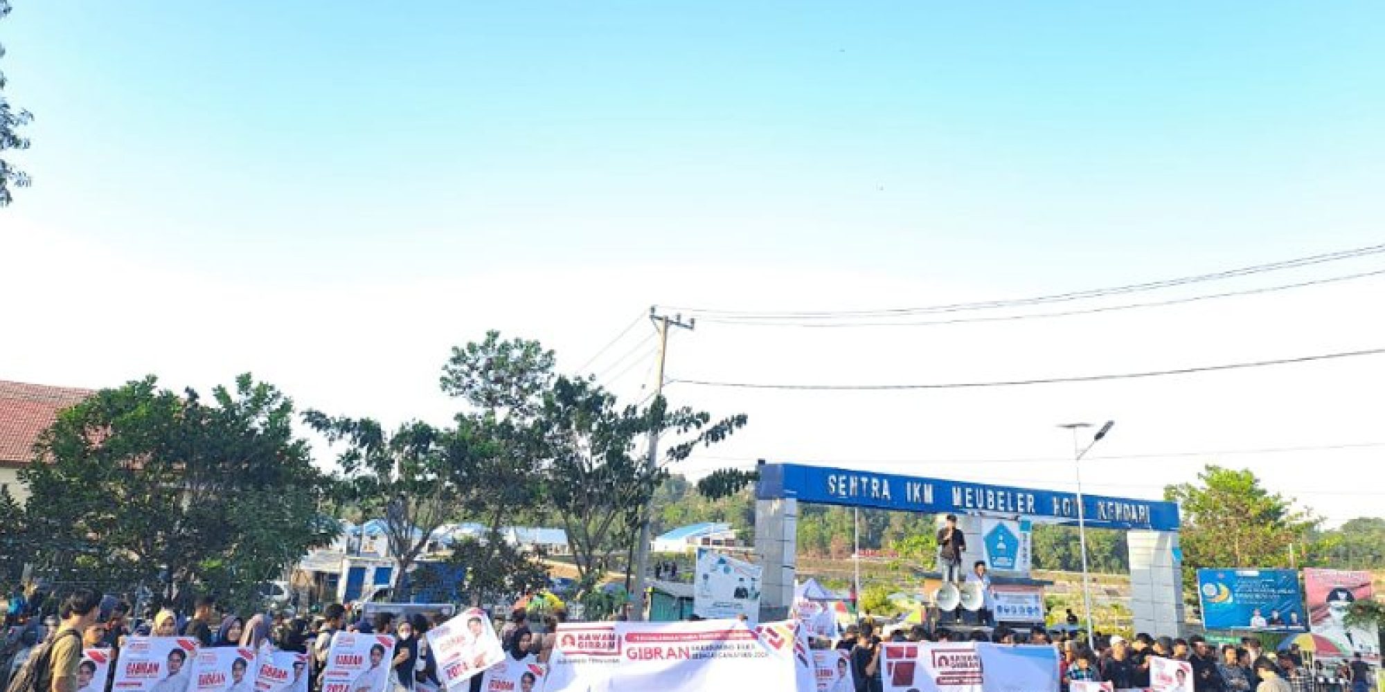 Sekitar 300 Ratus Pemuda Asal Sultra Deklarasikan Gibran Rakabumi Sebagai Cawapres Pada Pemilu 2024