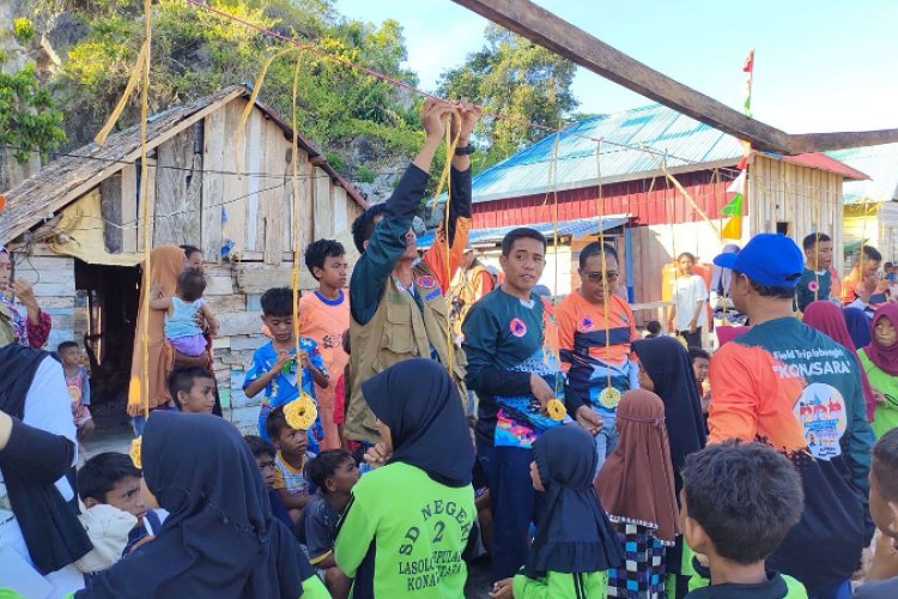 Mempererat Tali  Silaturahmi F-PRB Konut Gelar Berbagai Lomba Di Desa Labengki