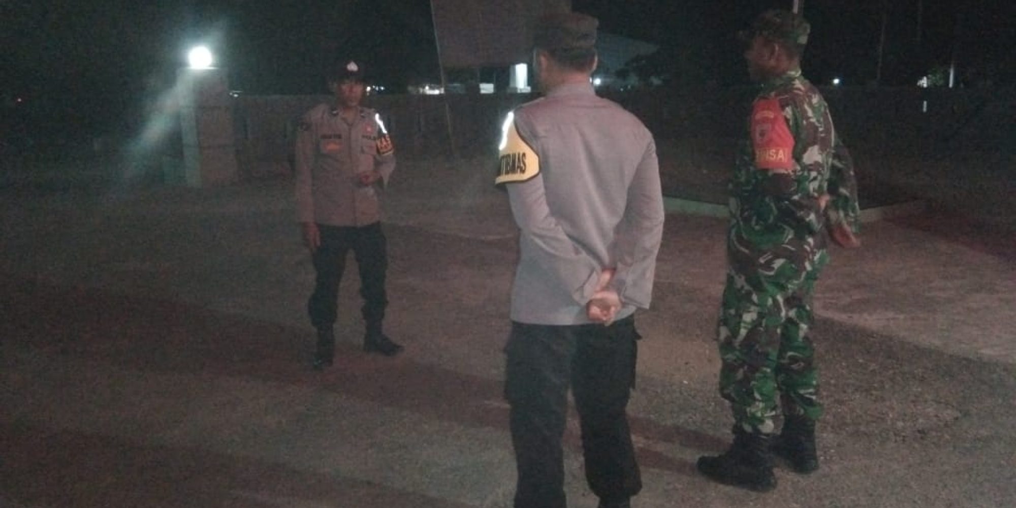 Ciptakan Kamtibmas Kondusif Jelang Pemilu 2024, Polres Konsel Patroli Bersama TNI