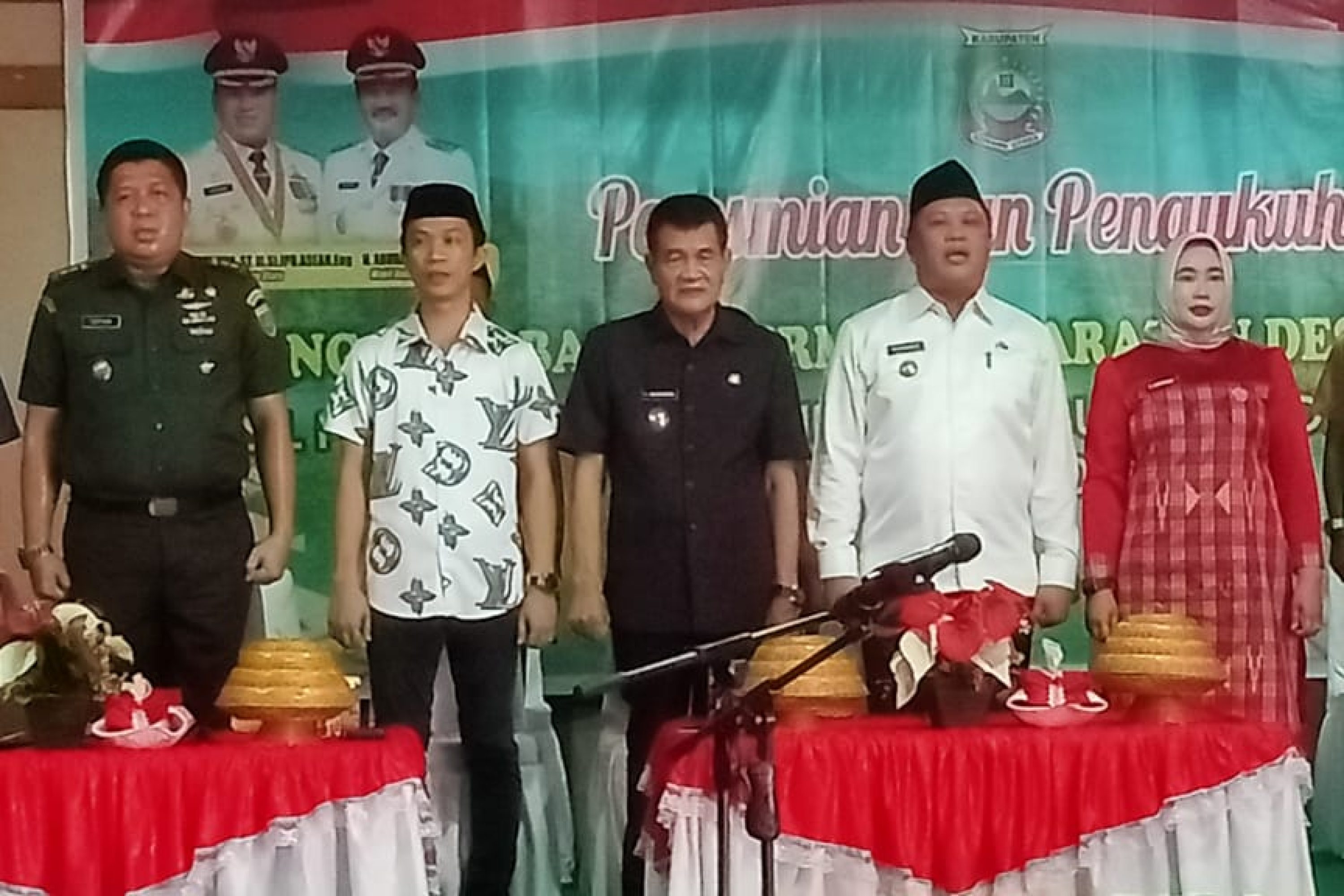 Bupati konut Ruksamin Resmi Melantik Anggota BPD periode 2023-2029, Berikut Harapannya