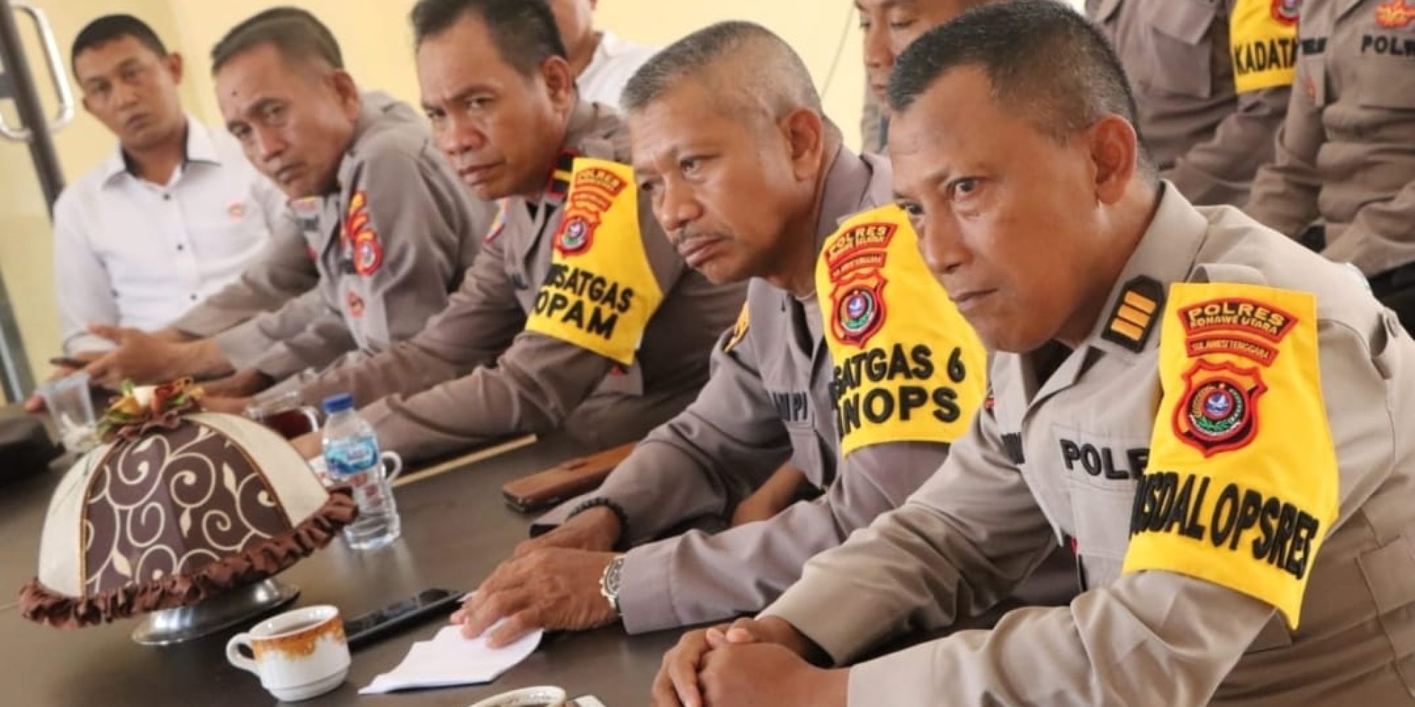 Rapat Anev Situasi Kamtibmas, Ini  Penekanan Kapolres Konut