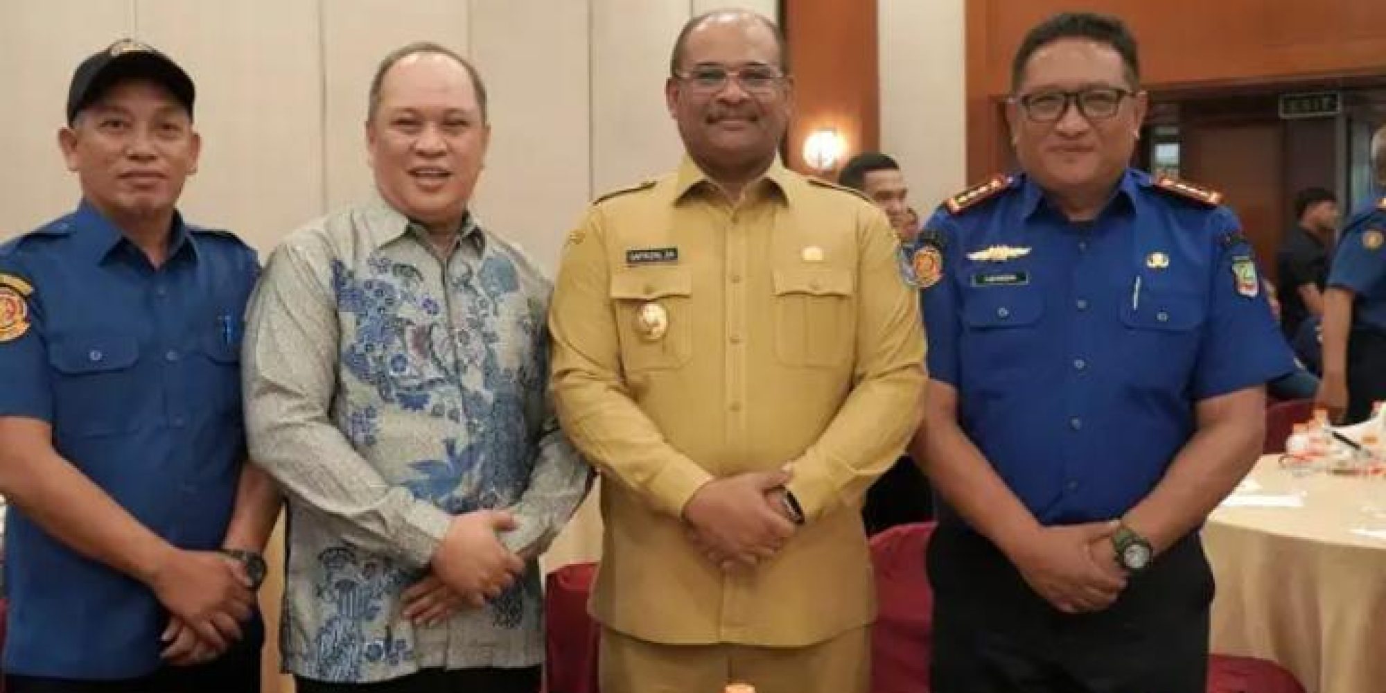 Bupati Konut Terima Langsung Bantuan Sarana Pemadam Kebakaran Dari Kemendagri