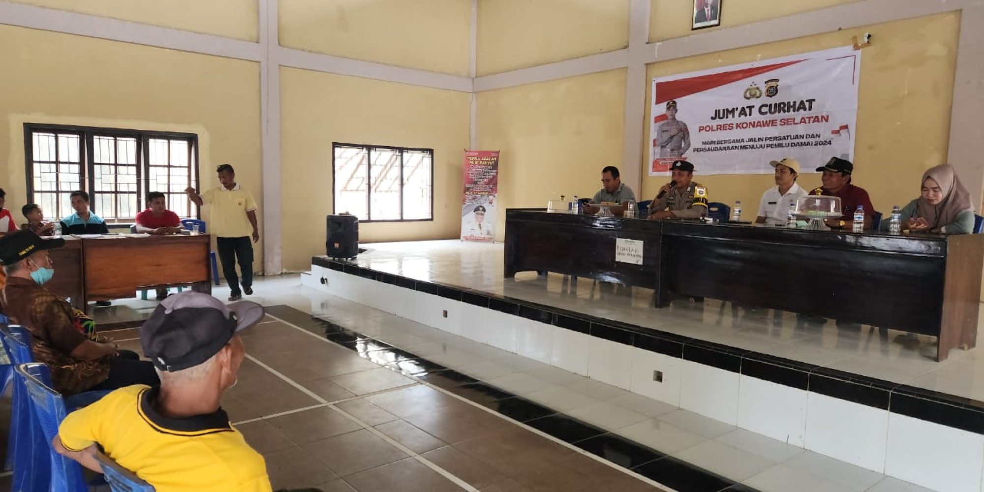 Curhat Dan Ngopi Bareng Bersama Warga, Polsek Mowila Kembali Tampung Keluhan Masyarakat