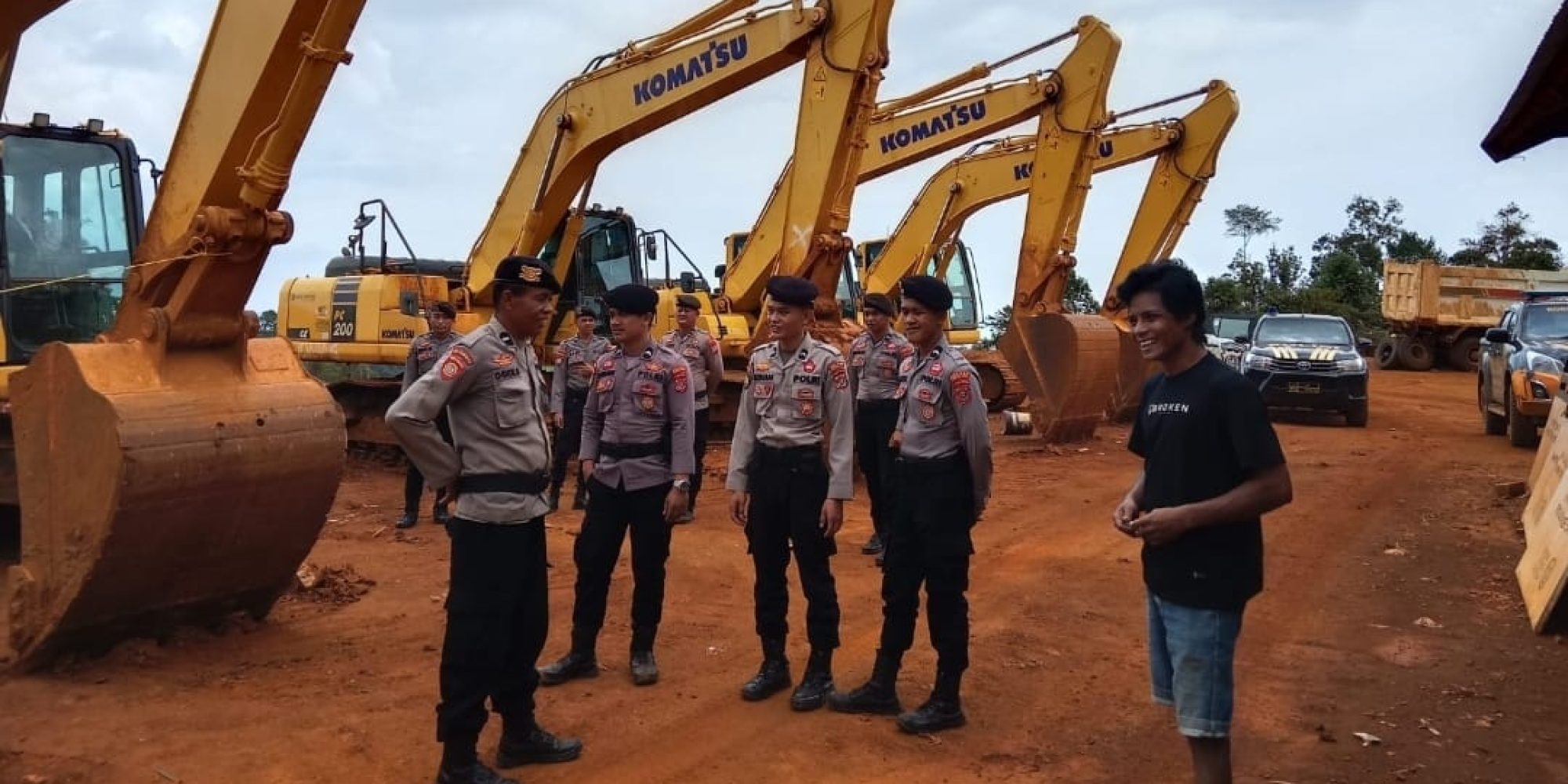 Lakukan Pengamanan, Polres Konut Gelar Patroli Mobile Seputaran Mess  PT. KDI dan Jety PT. AKP