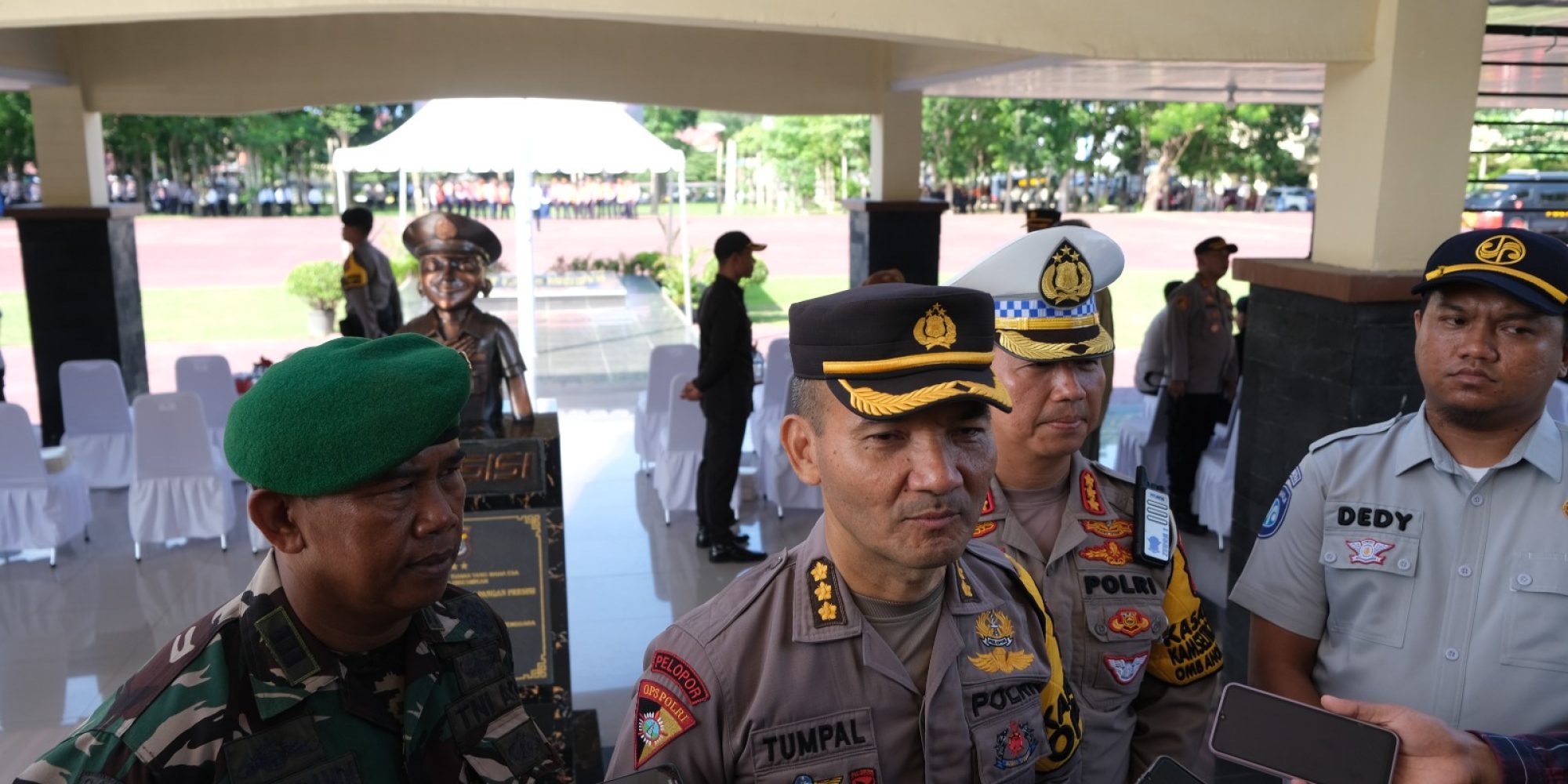 Wakapolda Sultra Pimpin Apel Gelar Pasukan Operasi Lilin Anoa 2023, Sampaikan Amanat Kapolri
