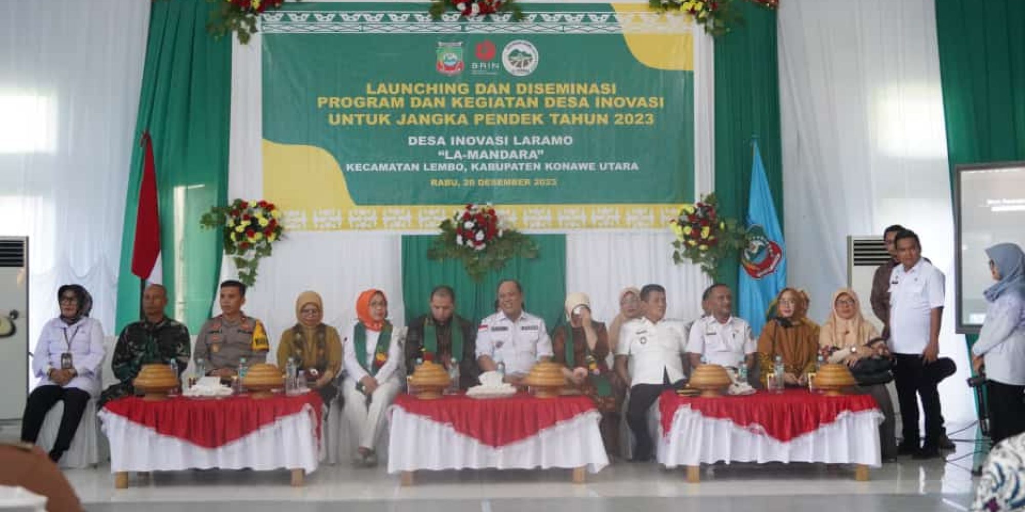 Terpilih Sebagai Desa Inovasi, Desa Laramo Kecamatan Lembo, Ini Yang Pertama Di konut Dan Di Rilis BRIN