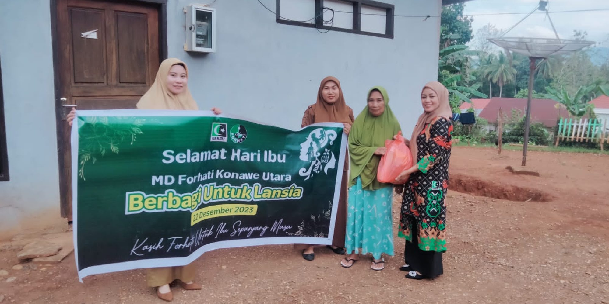 MD FORHATI Konut Berbagi Untuk Lansia Di Momen Hari Ibu